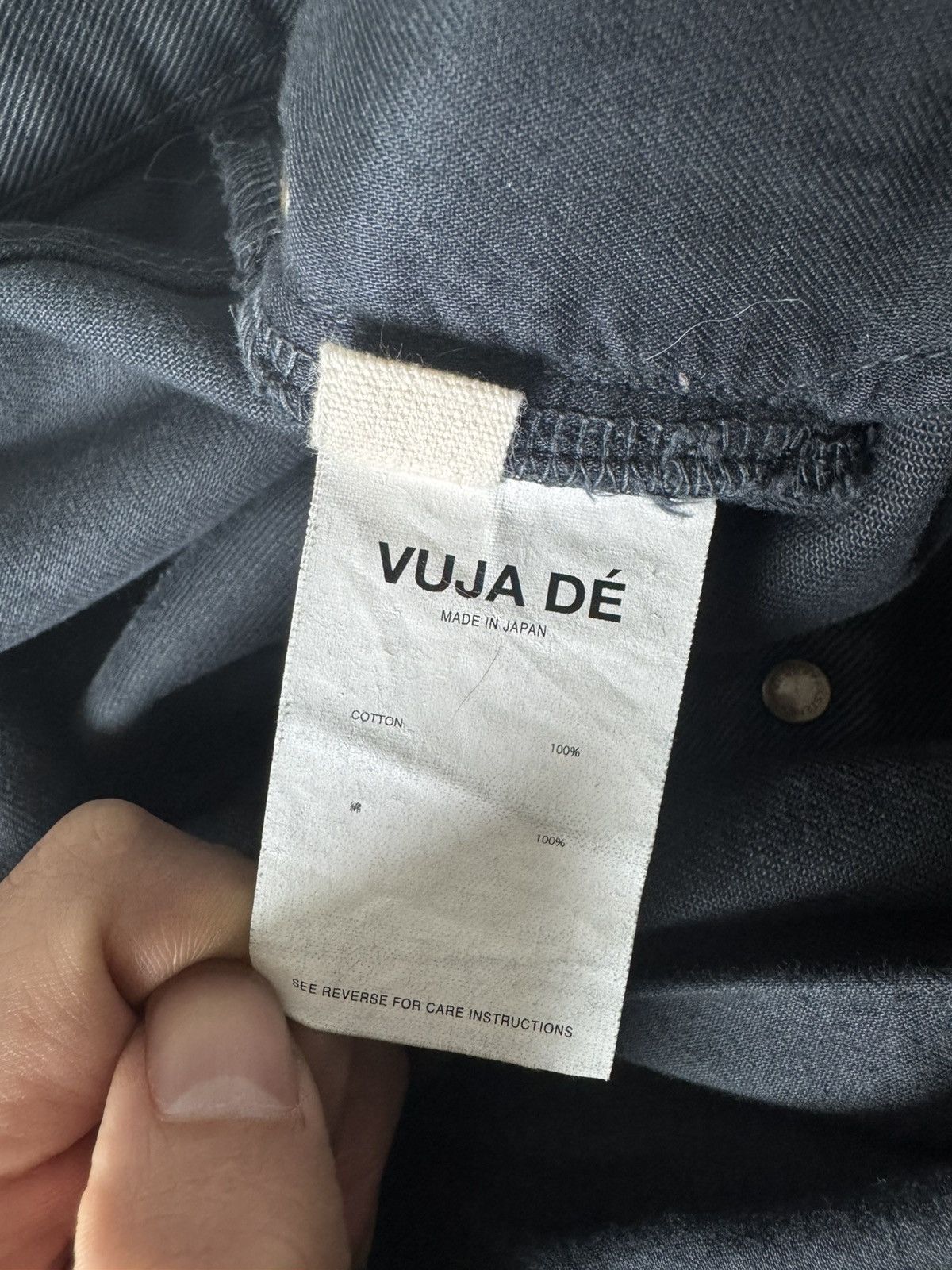 Vuja De VUJA DÉ WIDE DENIM PANTS ‘BLACK’ Size US 32 / EU 48 - 5 Thumbnail
