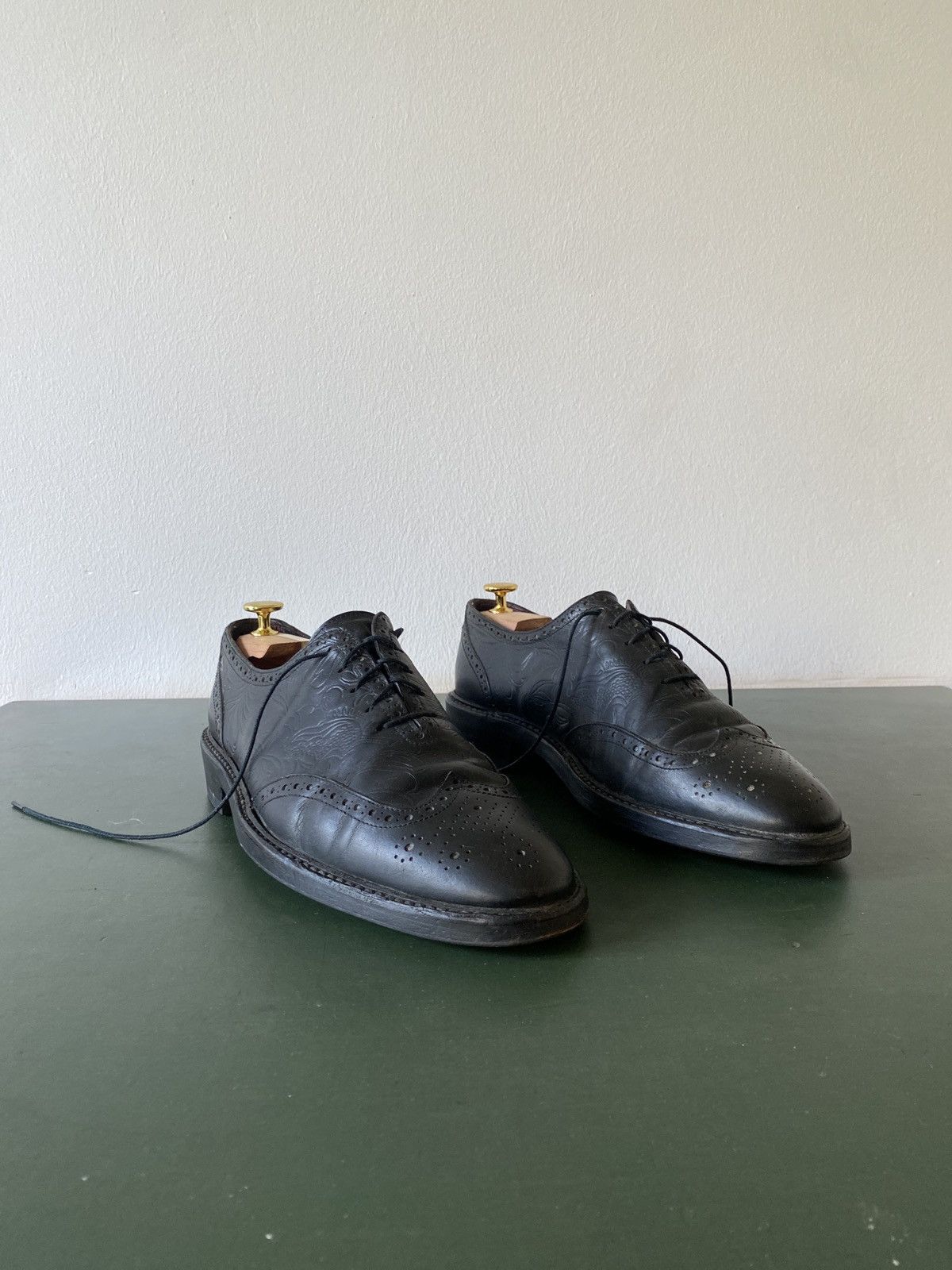 Dries Van Noten Dries van Noten budapester dress shoes cowboy style Size US 8.5 / EU 41-42 - 1 Thumbnail
