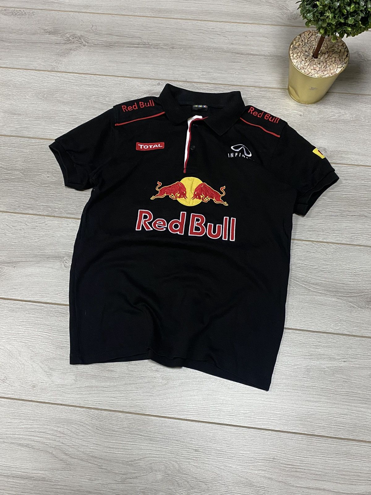 Red Bull Red Bull infinity big logo polo racing Size US M / EU 48-50 / 2 - 2 Thumbnail