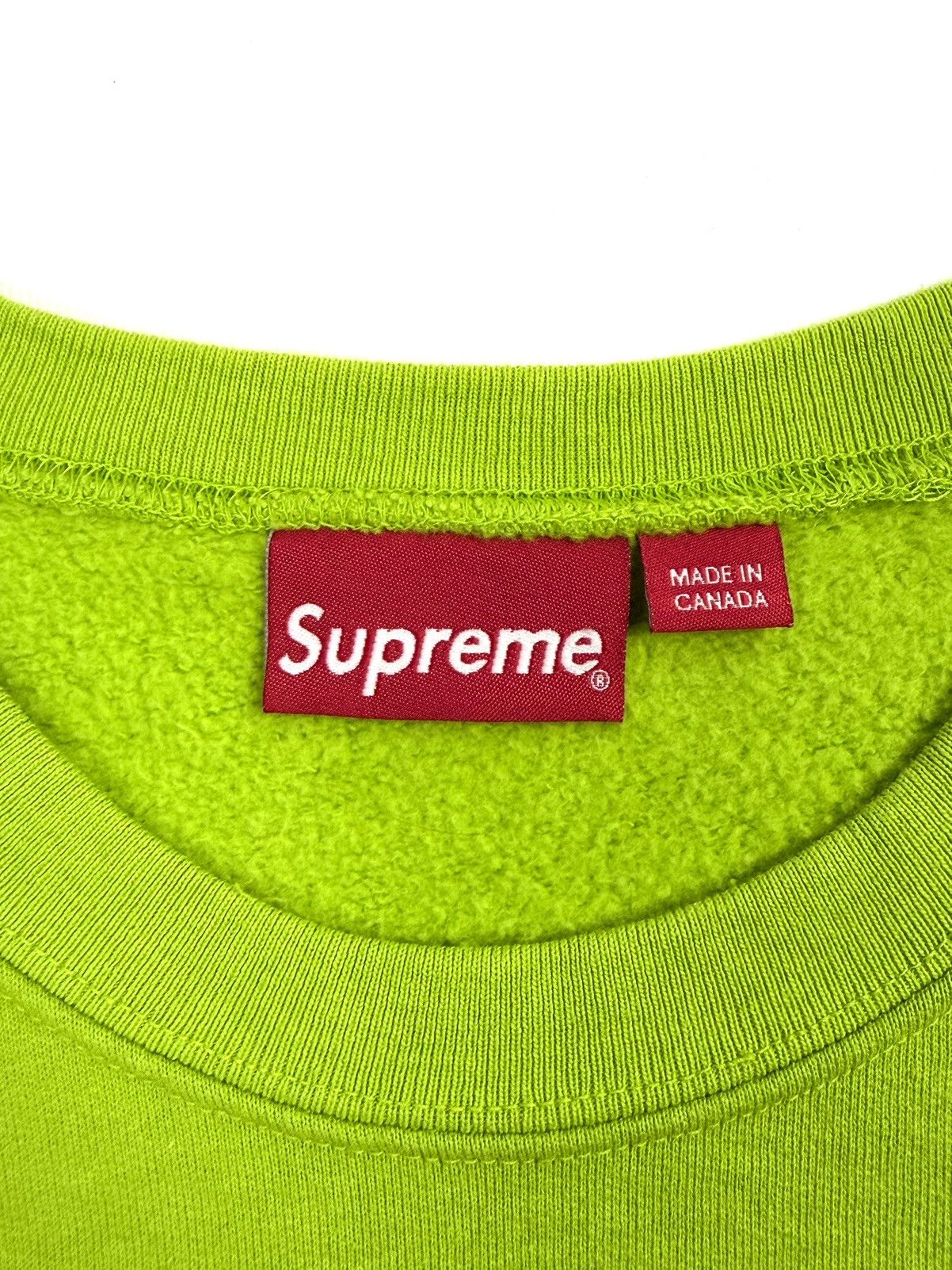 Supreme Supreme Shrek Green Box Logo Crewneck Sweatshirt Streetwear Size US L / EU 52-54 / 3 - 10 Thumbnail