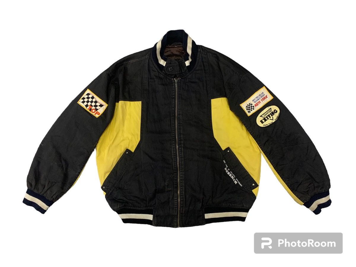 Vintage VINTAGE NEW DORMELSON LUCKY STRIKE BOMBER JACKET RARE Size US L / EU 52-54 / 3 - 2 Thumbnail