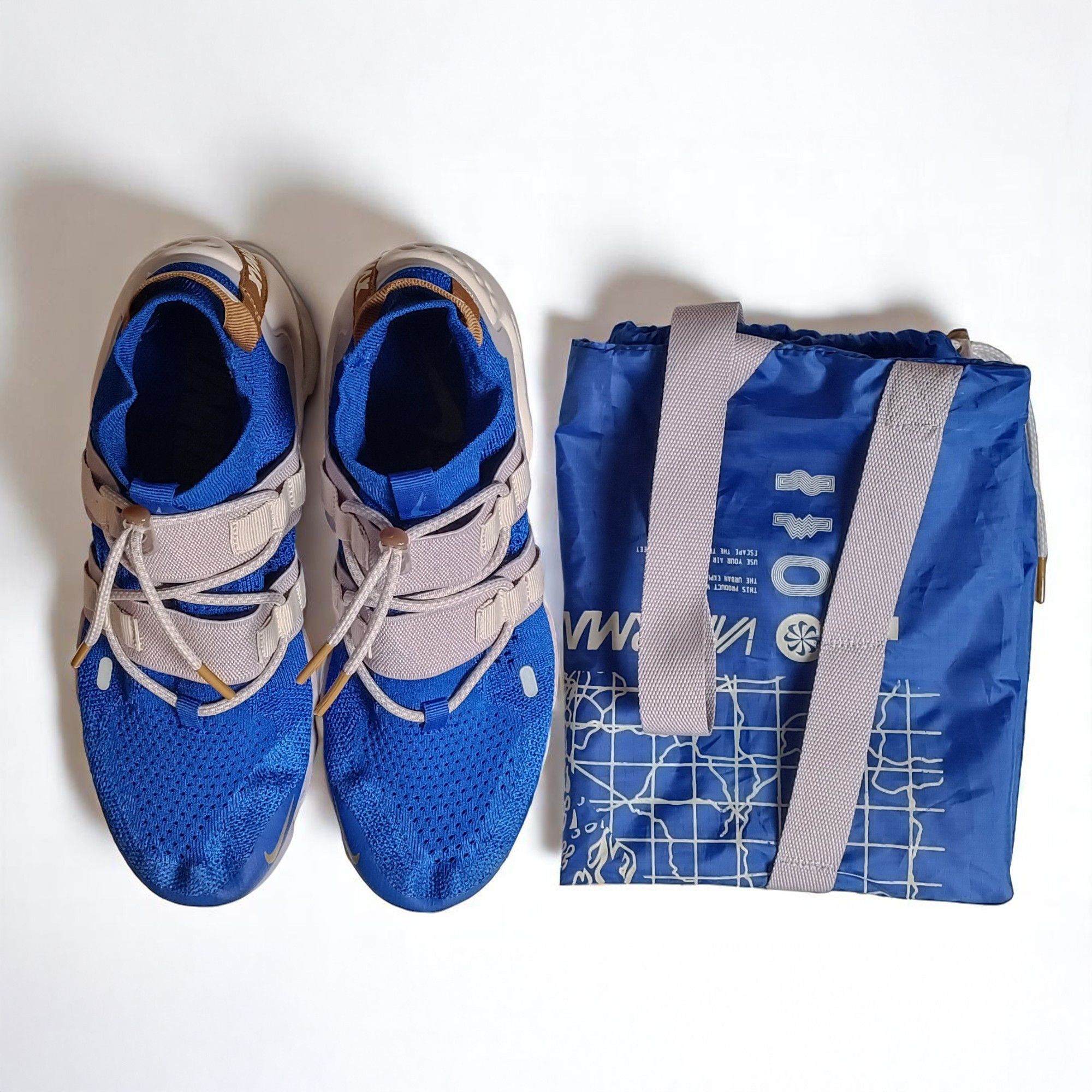 Nike Air Vapormax Flyknit Utility 'Racer Blue Moon Particle' 2018 Size US 8 / EU 41 - 22 Thumbnail