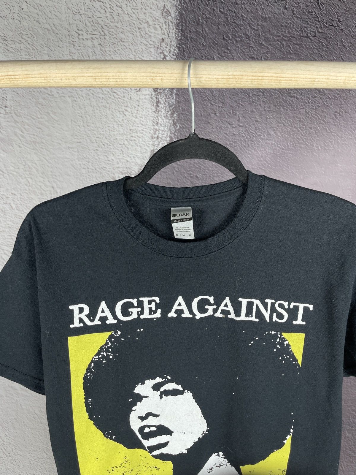 Band Tees × Rage Against The Machine Rage Against The Machine 208 Angela Davis RATM TEE shirt Size US M / EU 48-50 / 2 - 3 Thumbnail