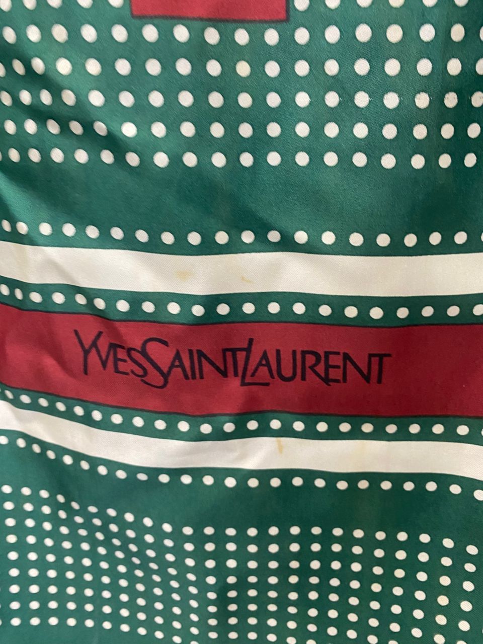 Yves Saint Laurent Vintage Yves Saint Laurent Pour Homme Scarf Size ONE SIZE - 4 Thumbnail