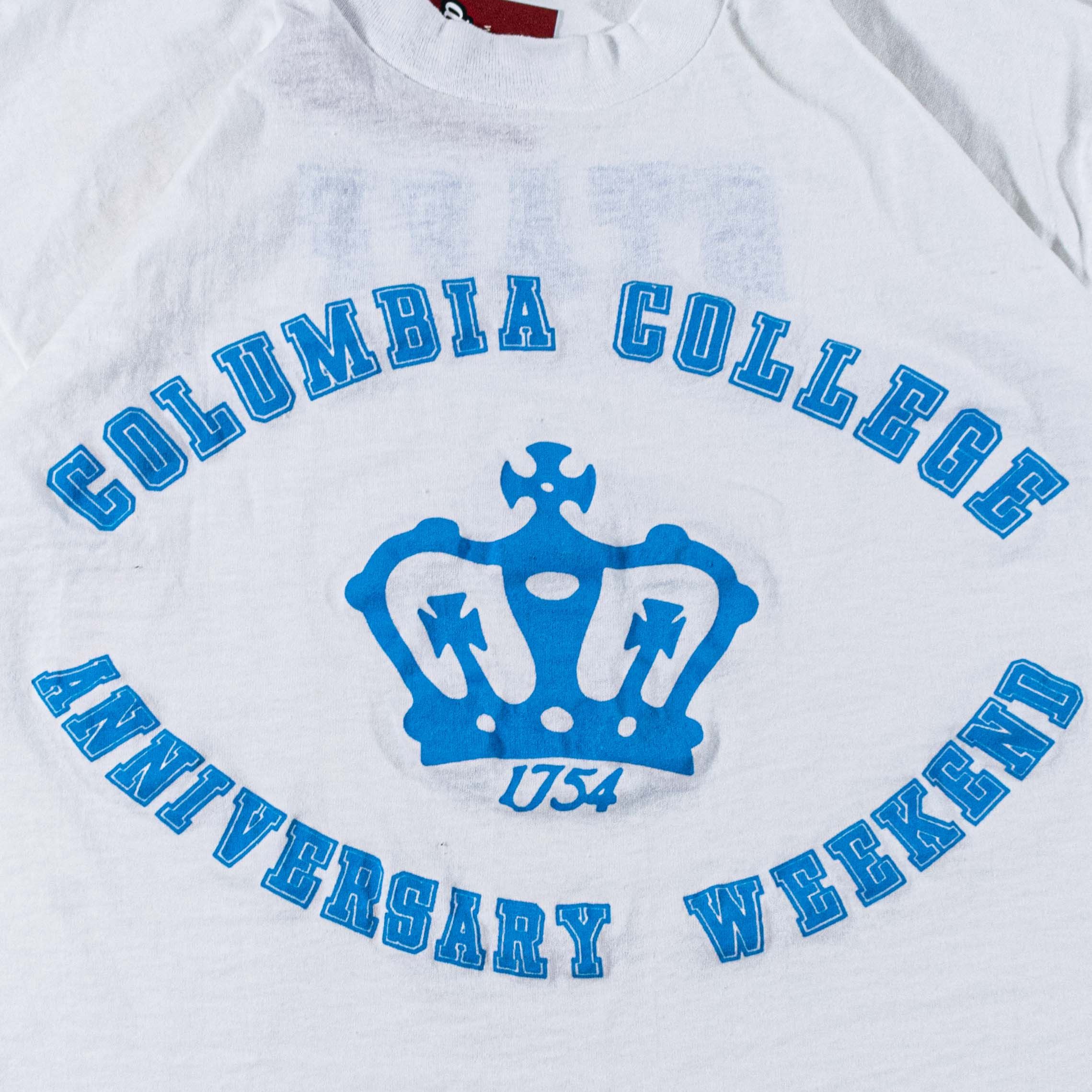 Vintage Columbia University T-Shirt Anniversary Weekend Ivy League Size US XL / EU 56 / 4 - 4 Thumbnail