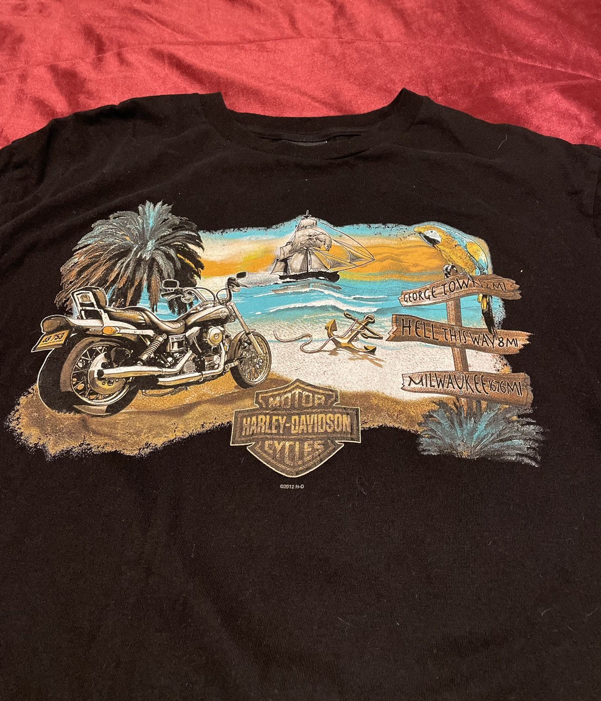 Harley Davidson Harley Davidson Motorcycles T-Shirt Men's Size XL Black Size US XL / EU 56 / 4 - 5 Thumbnail