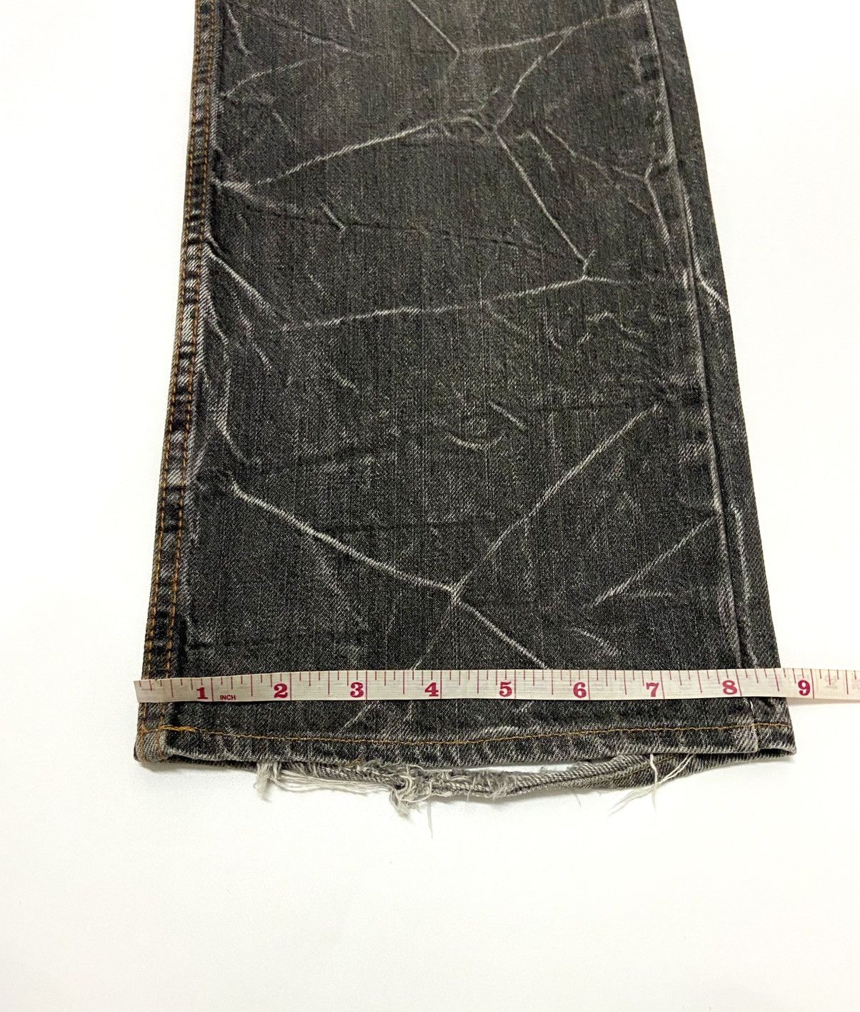 Other Nylaus Double Waist Distressed Denim Size US 34 / EU 50 - 14 Thumbnail