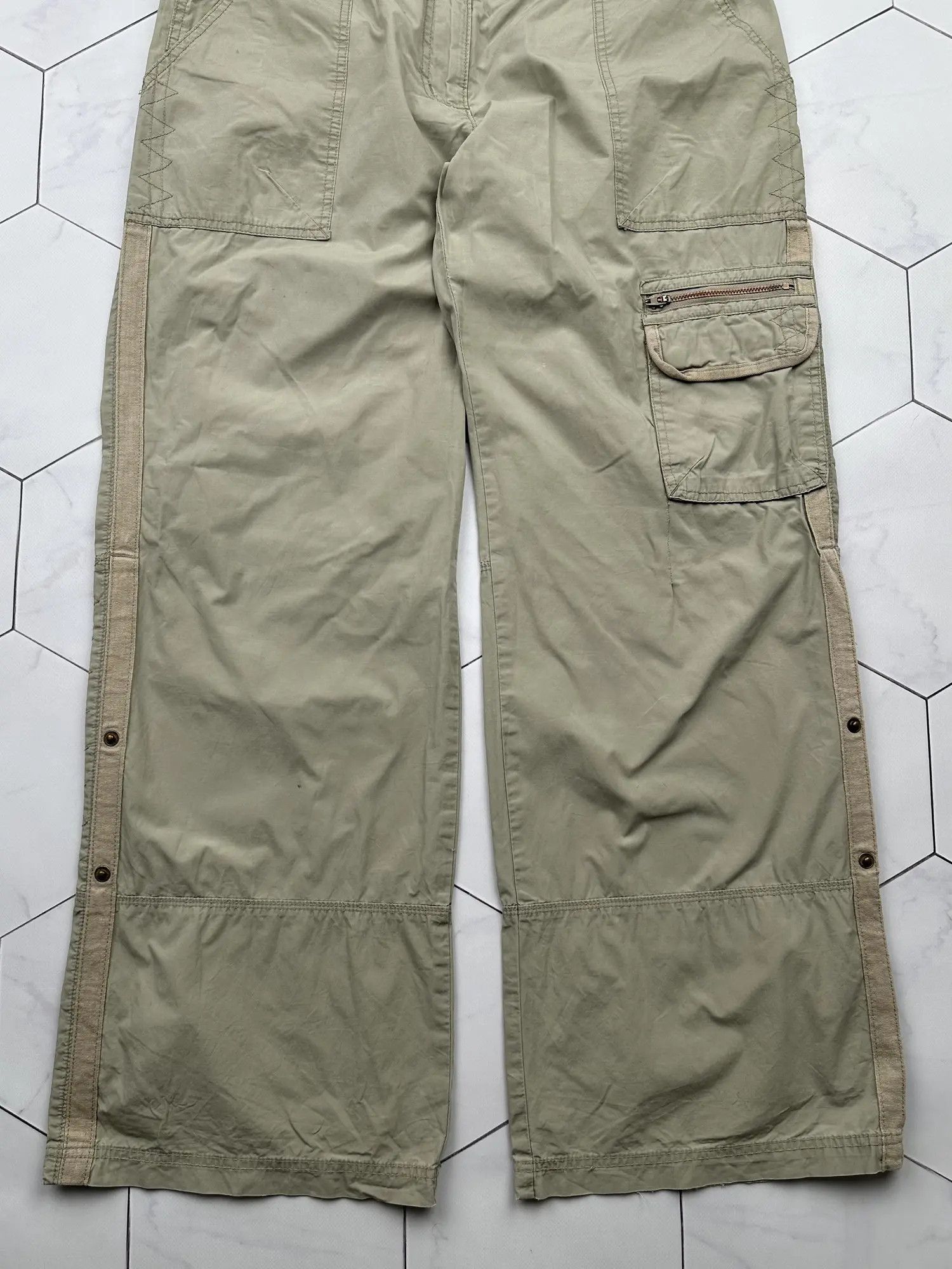 Vintage Vintage Wide Pants (B441)E2 Size US 32 / EU 48 - 3 Thumbnail