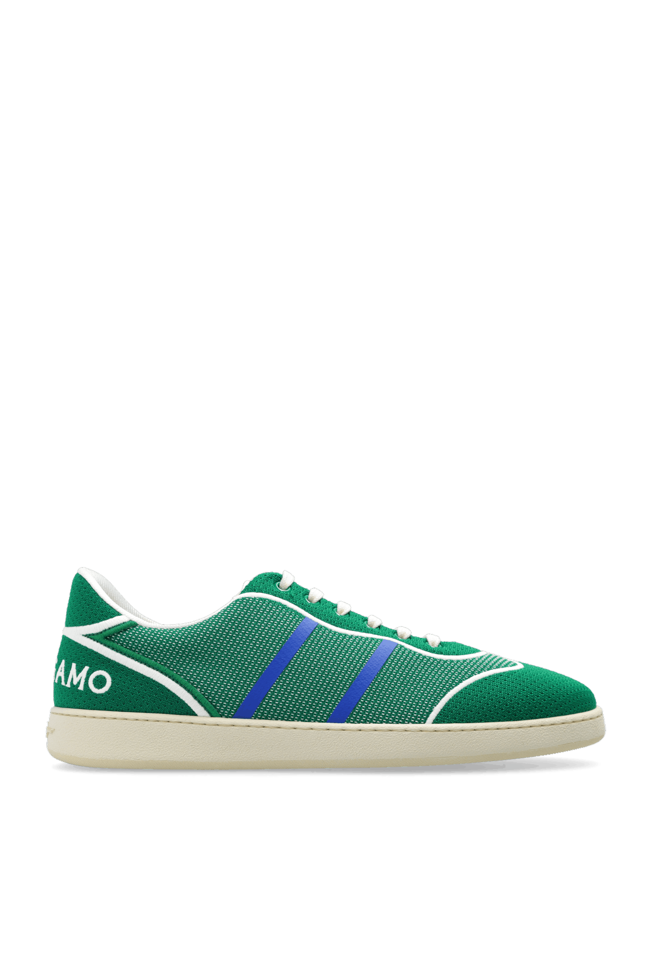 Salvatore Ferragamo o1s1rm0924 Panelled Low-Top Sneakers in Green Size US 11.5 / EU 44-45 - 1 Thumbnail