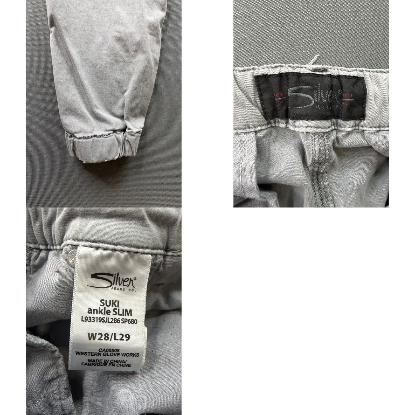 Silver Jeans Co. VINTAGE? No. Size 28" / US 6 / IT 42 - 8 Thumbnail