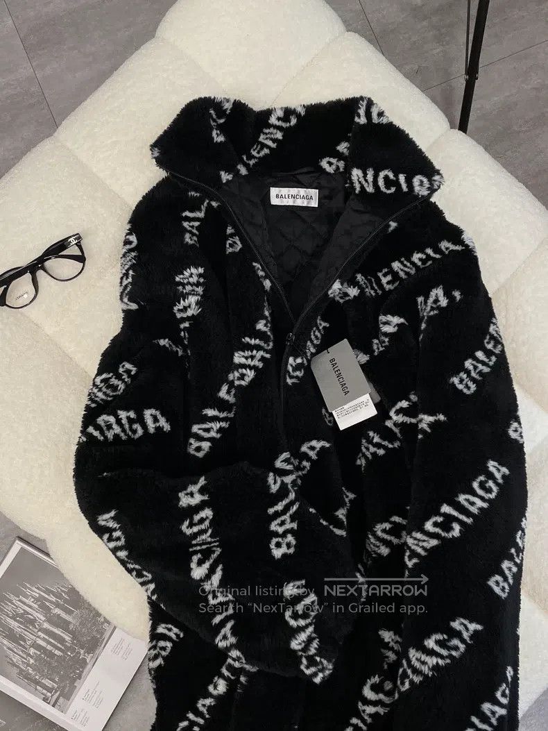 Balenciaga Balenciaga Shearling Jacket Size XXS / US 00 / IT 34 - 8 Thumbnail