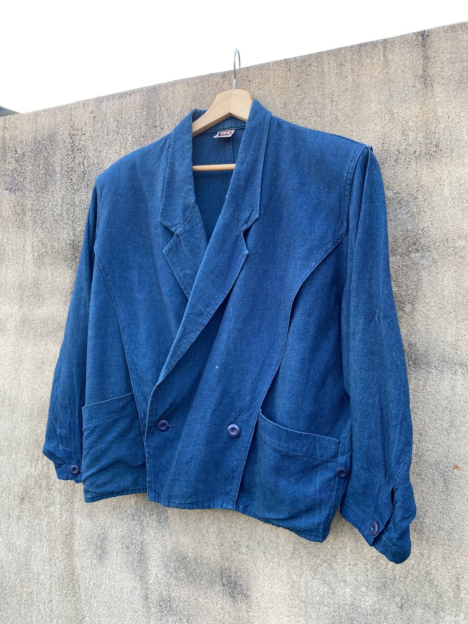 Issey Miyake Archive Hai Sporting Gear Miyake Design Studio Indigo Jacket Size US M / EU 48-50 / 2 - 2 Thumbnail
