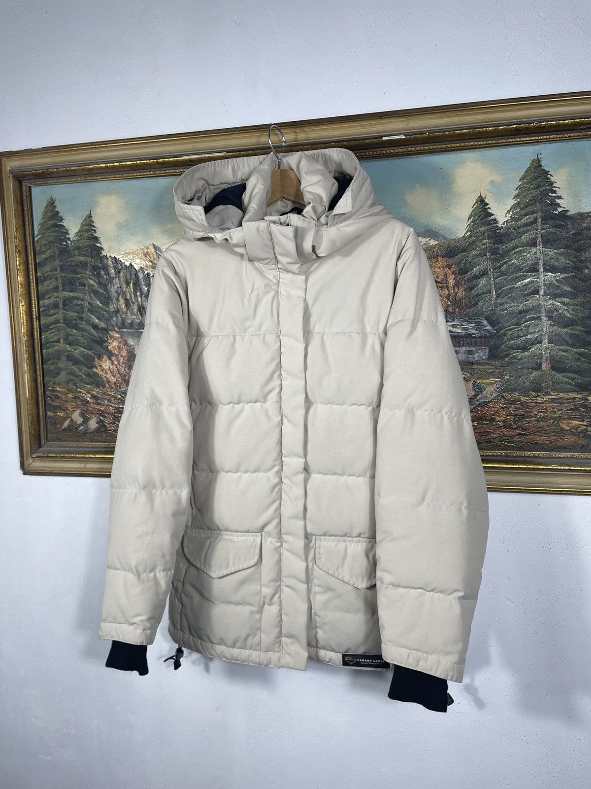 Canada Goose × Vintage Canada Goose Solaris Puffer Jacket Down Coat Outdoor Warm Size M / US 6-8 / IT 42-44 - 2 Thumbnail
