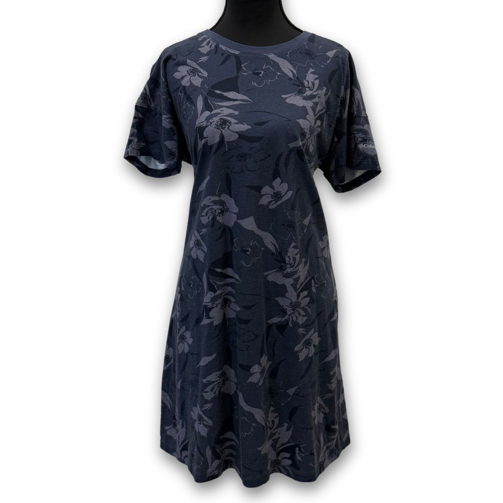 Columbia Columbia Floral T-Shirt Dress | Women's Large Size L / US 10 / IT 46 - 1 Thumbnail