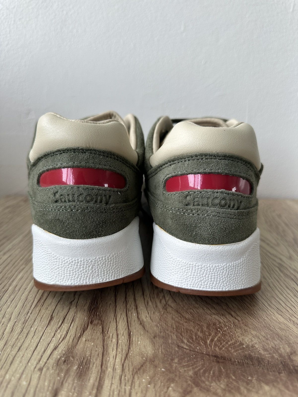 Saucony Saucony x Up There Shadow 6000 Olive – US 10.5 – S70570-1 Size US 10.5 / EU 43-44 - 4 Thumbnail