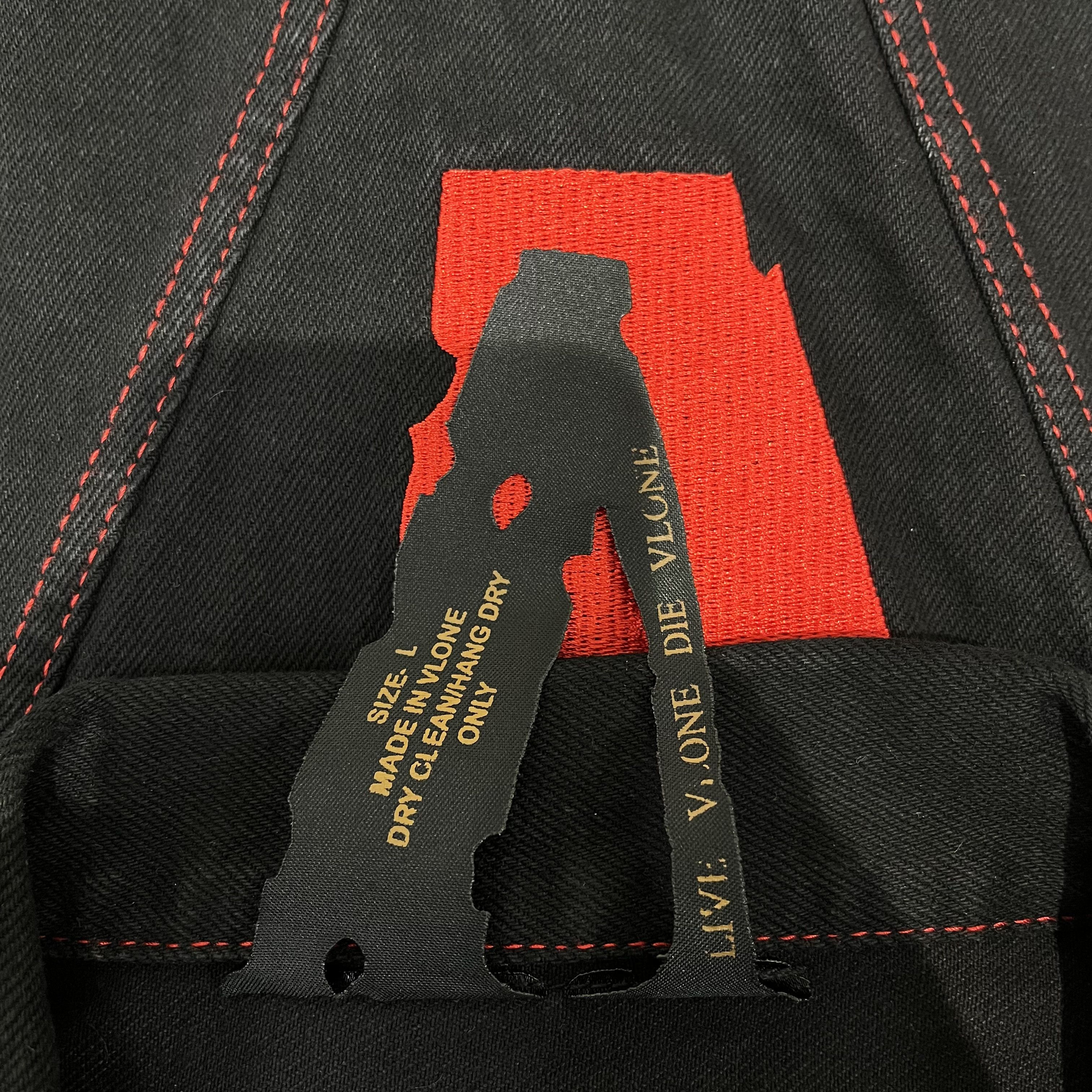 Vlone Vlone Friends Denim Jacket Size US L / EU 52-54 / 3 - 7 Thumbnail