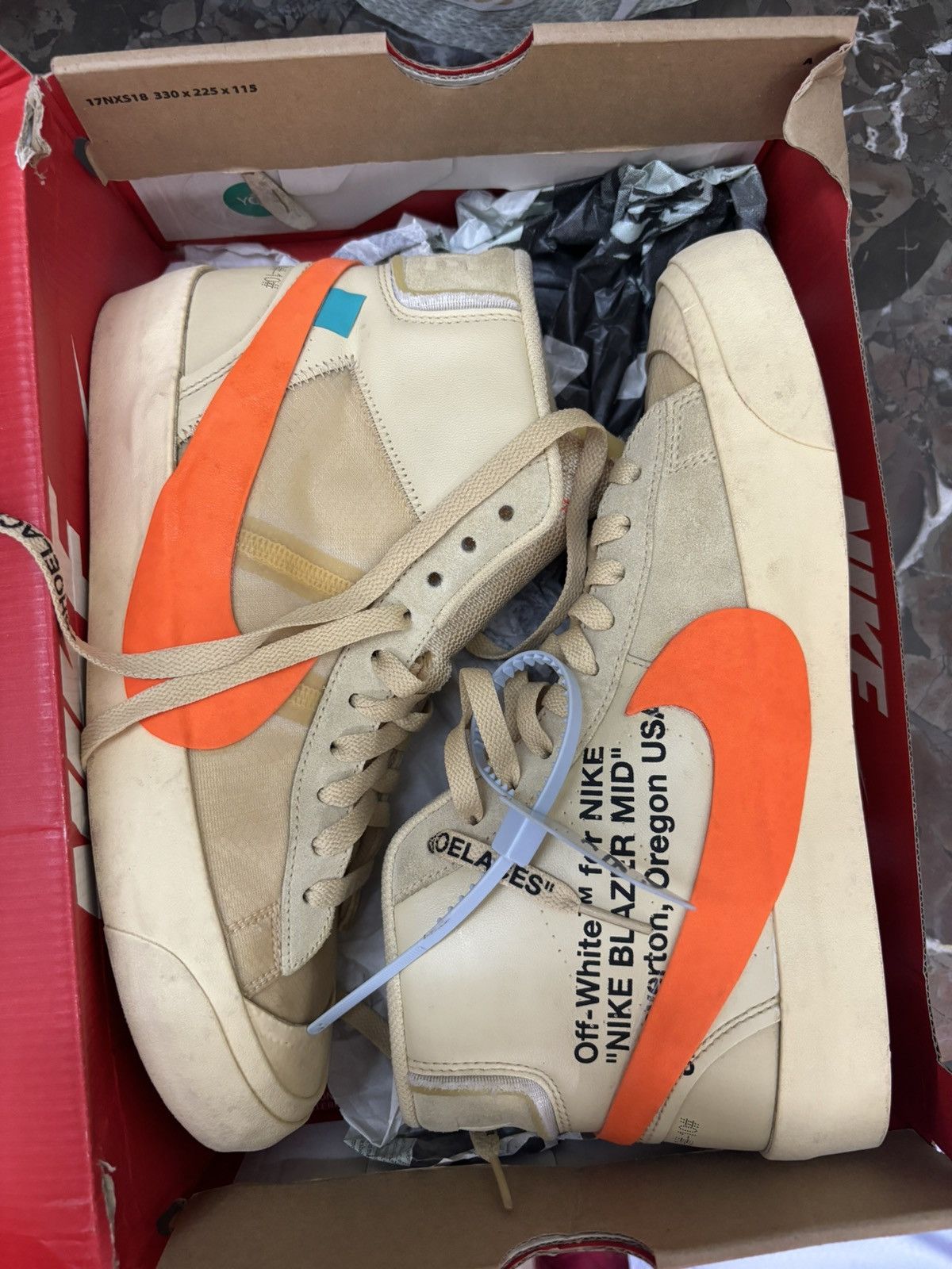 Nike × Off-White Nike off white Size US 8 / EU 41 - 4 Thumbnail