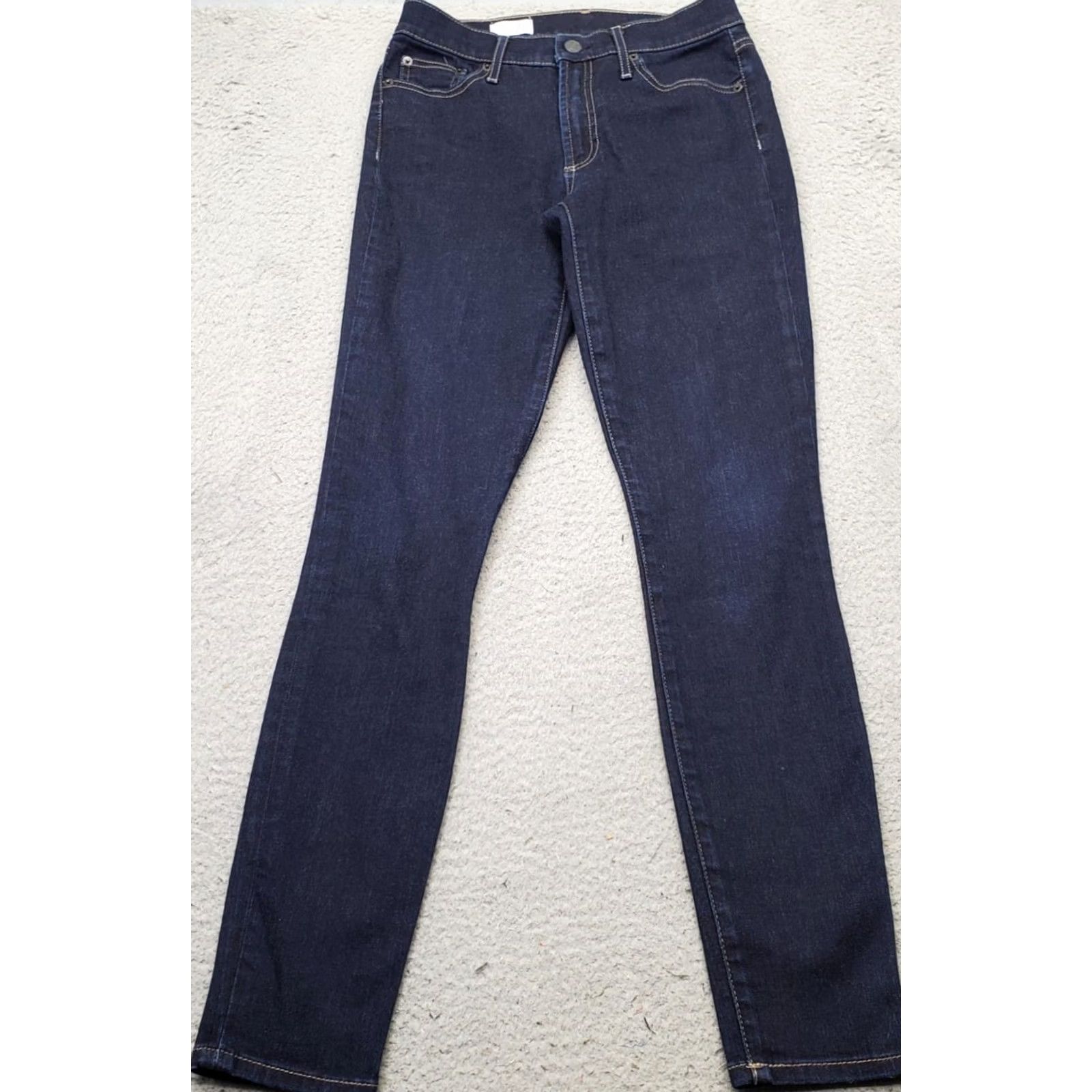 Gap Gap Womens 27 Jeans Blue Denim High Rise Skinny Leg 1969 Streetwear 5-Pocket Denim Size 27" / US 4 / IT 40 - 2 Thumbnail