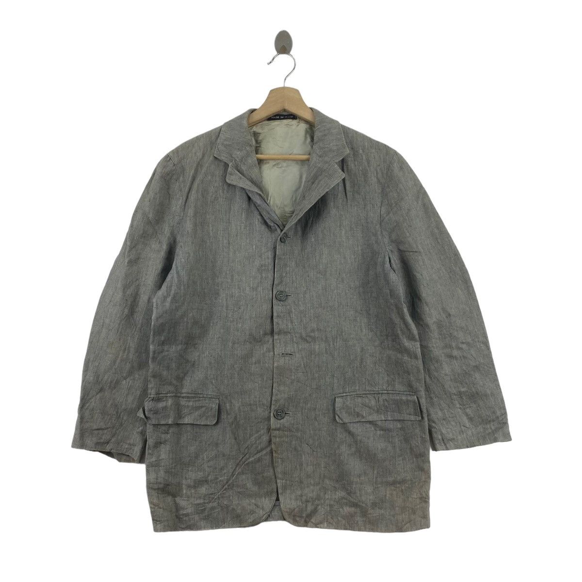 Other FASHION LIBRARY MITSUMINE Italy Designer Grey Blazer Coat Size US M / EU 48-50 / 2 - 1 Thumbnail