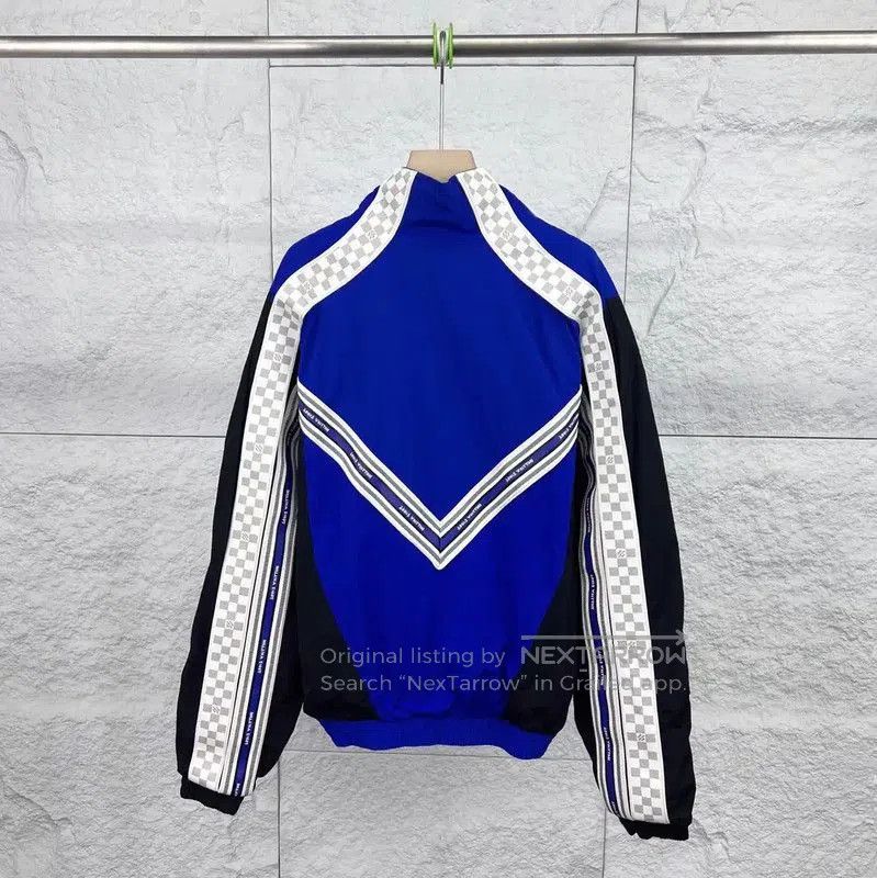 Louis Vuitton Louis Vuitton Blue XL Men's Jacket . Size US XL / EU 56 / 4 - 2 Thumbnail