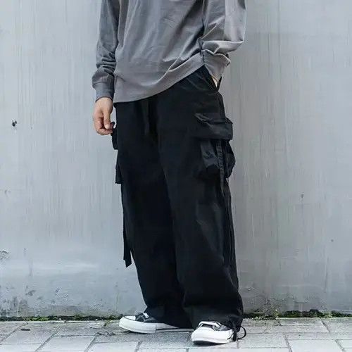 Vintage military baggy cargo pants Size US 32 / EU 48 - 4 Thumbnail