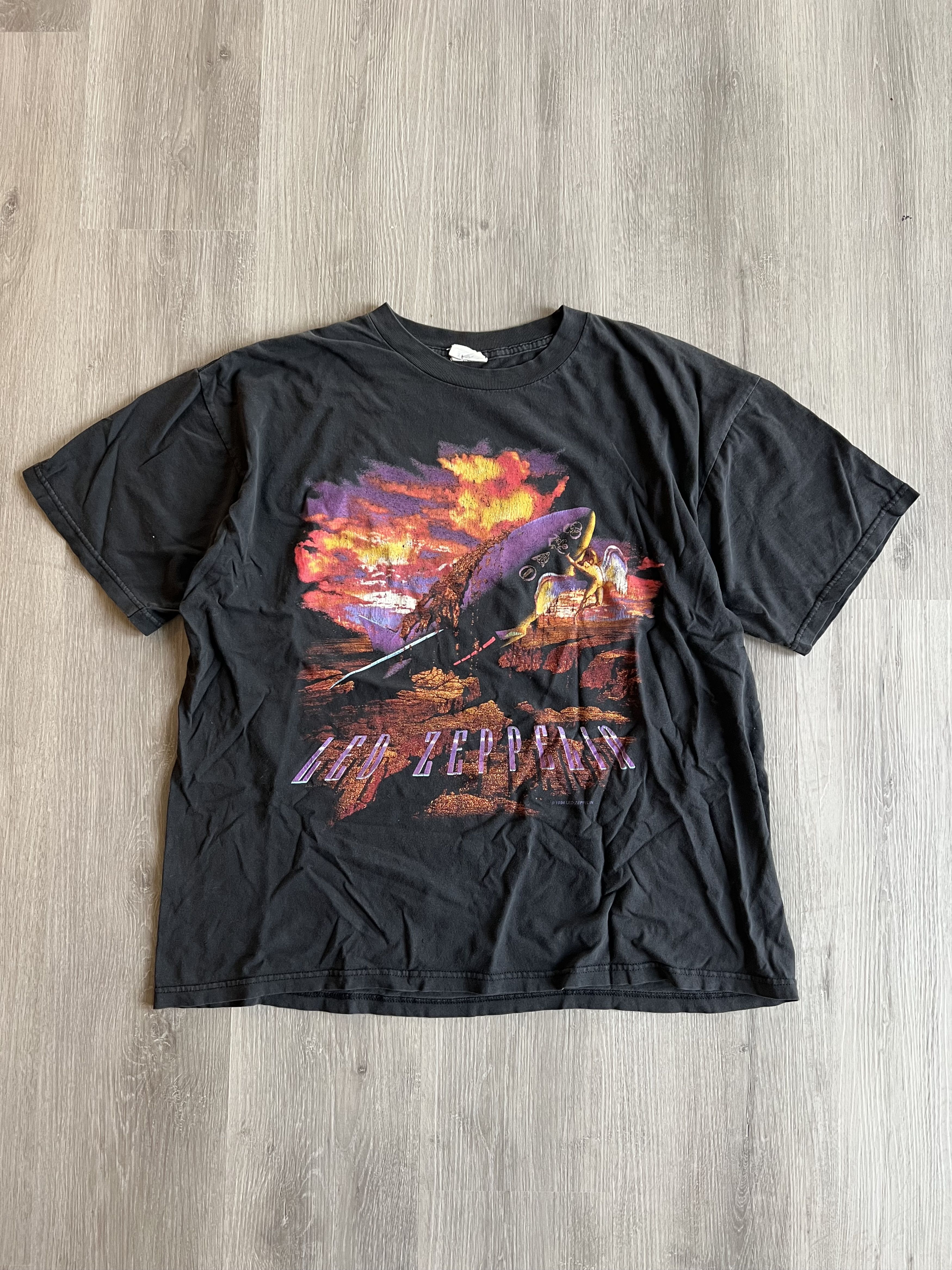 Band Tees 1994 Led Zeppelin Tee Winterland Tag Size US XL / EU 56 / 4 - 1 Thumbnail