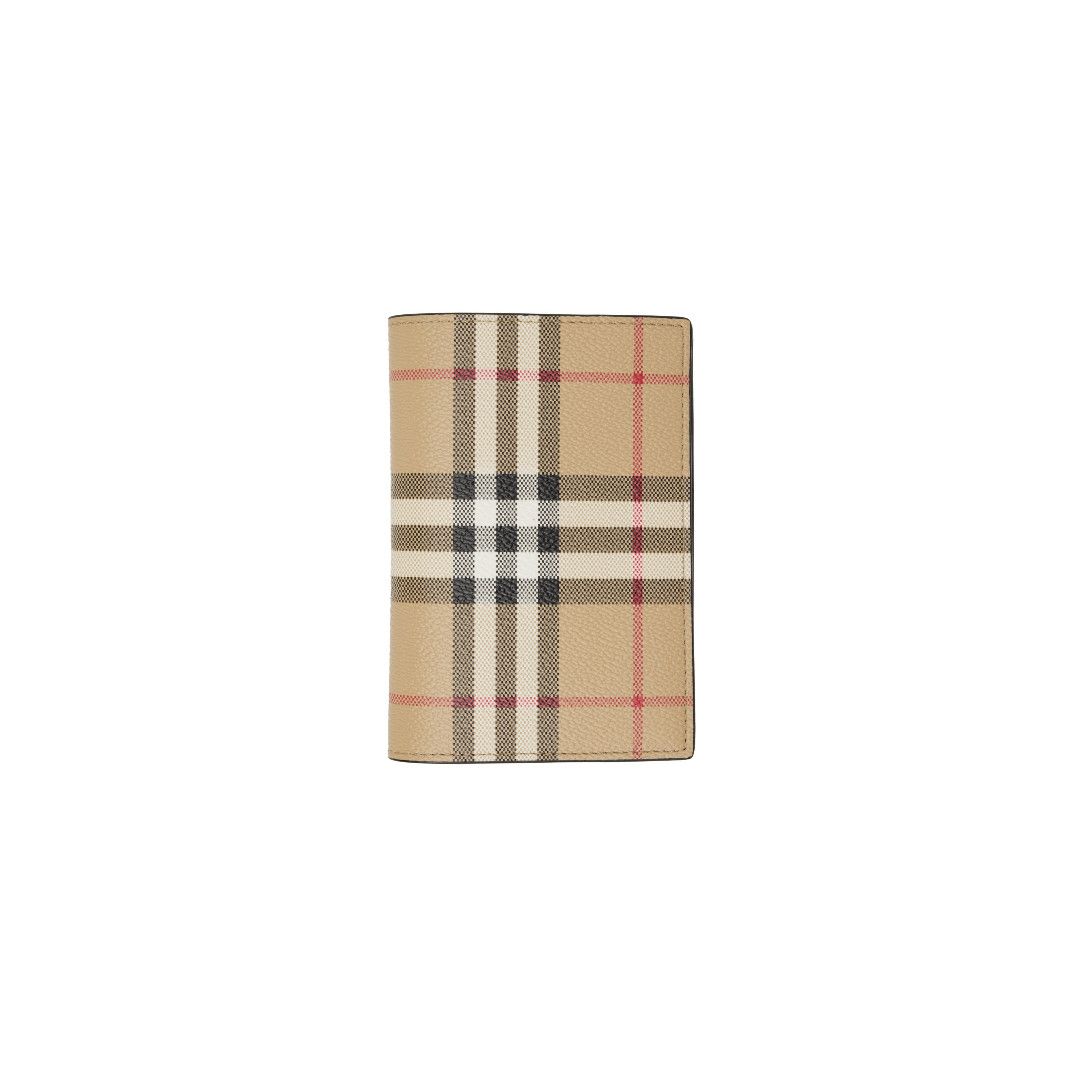 Burberry os11x1225 Size: OS / Check Passport Holder in Multicolor Size ONE SIZE - 1 Thumbnail