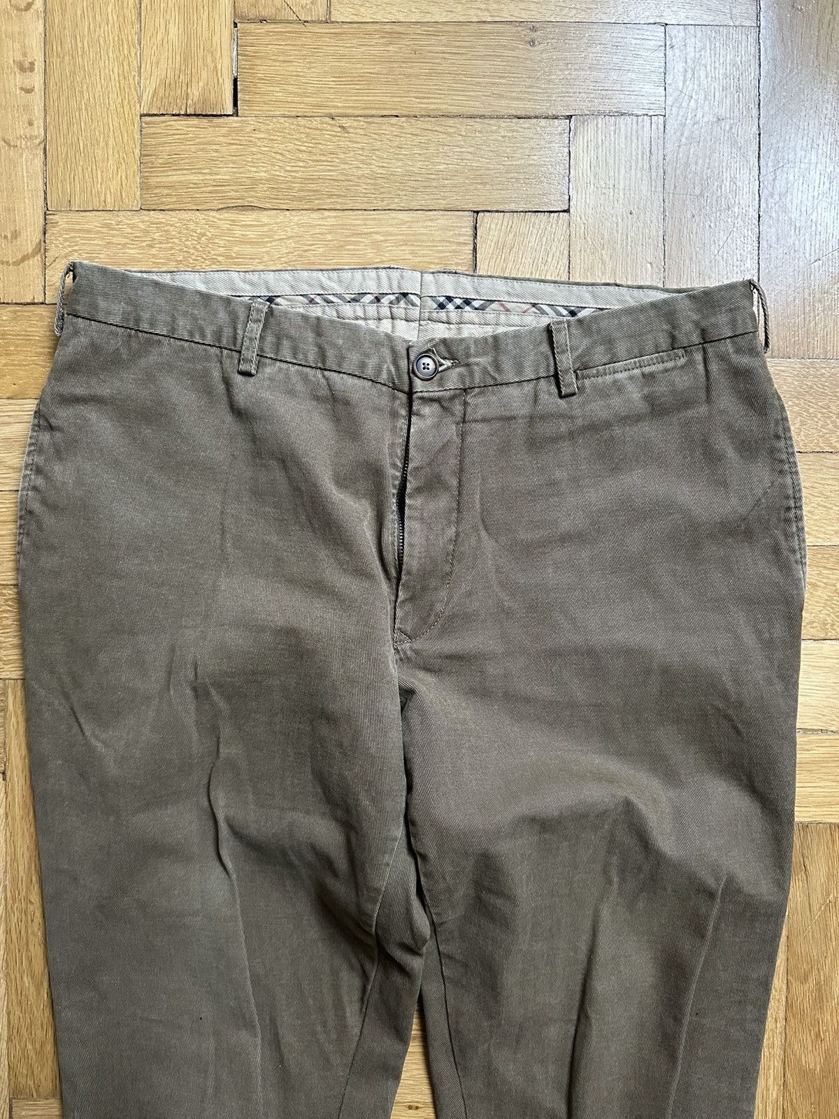 Burberry Burberry London Slim Fit Luxury 00s Rare Color Classic Pants Size US 36 / EU 52 - 4 Thumbnail