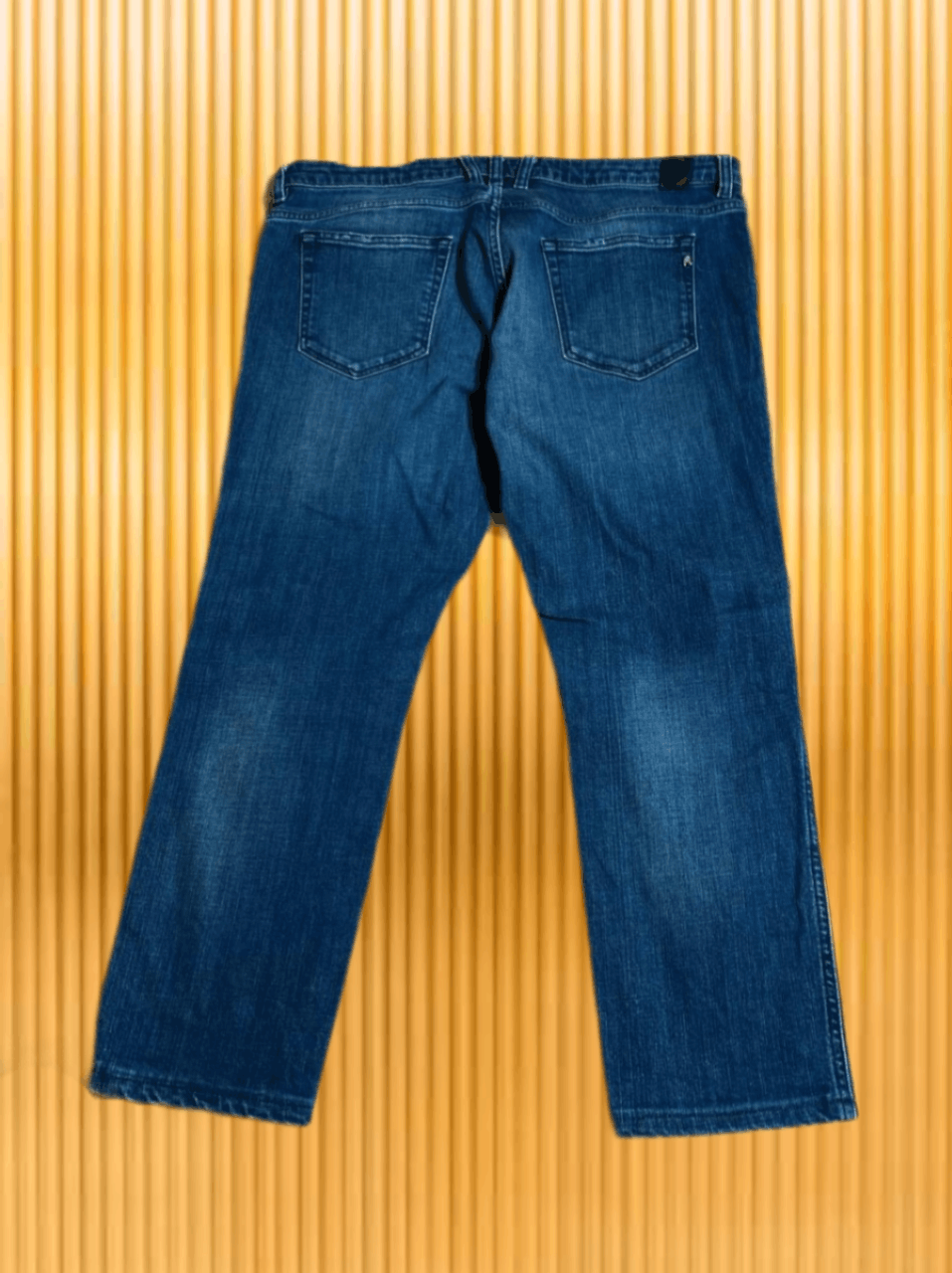Vintage Vintage Japanese style Washed Denim Distressed Pants Size US 32 / EU 48 - 1 Thumbnail