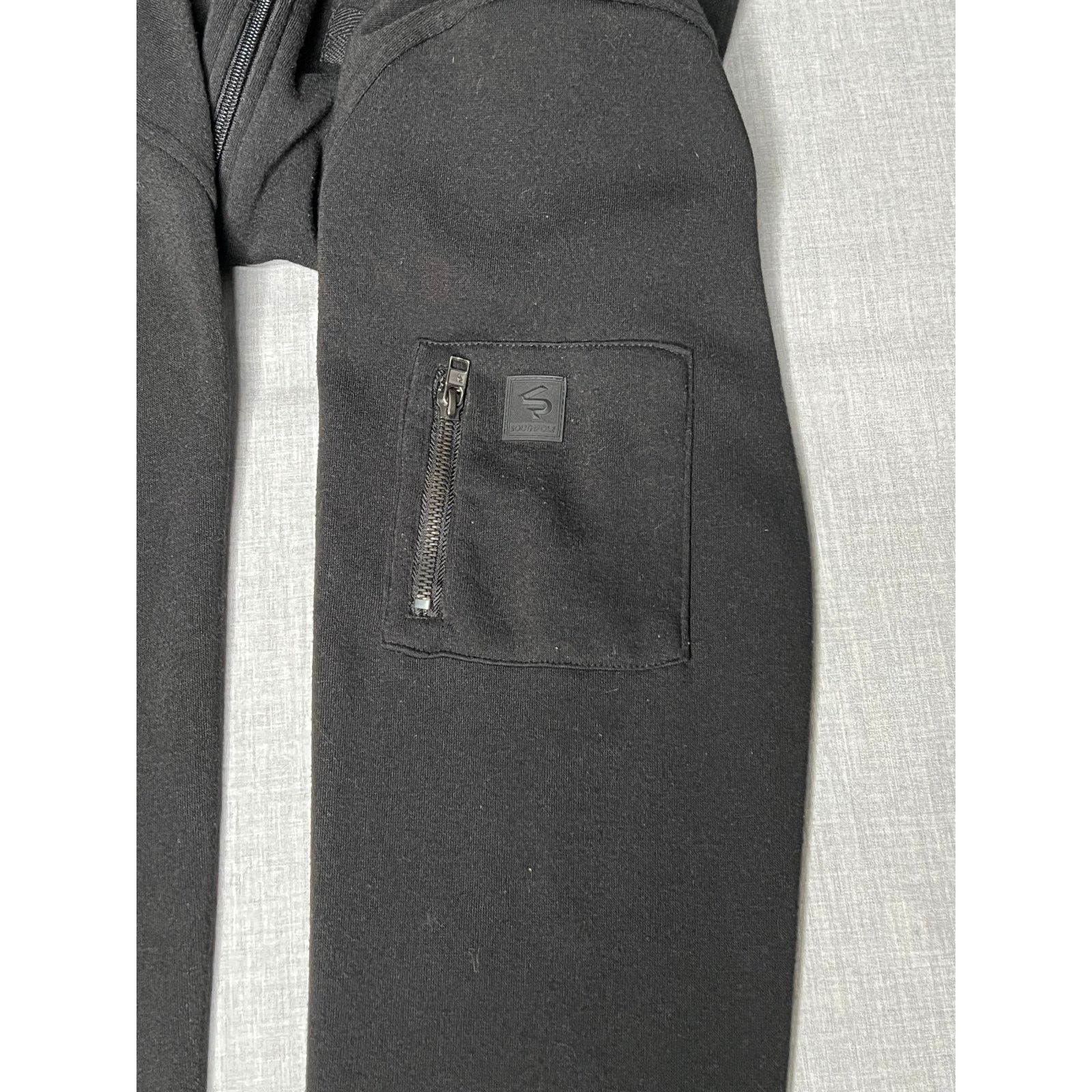 Southpole × Vintage Vintage Y2K Southpole Black Full Zip Hoodie Sweatshirt XL Size US XL / EU 56 / 4 - 5 Thumbnail