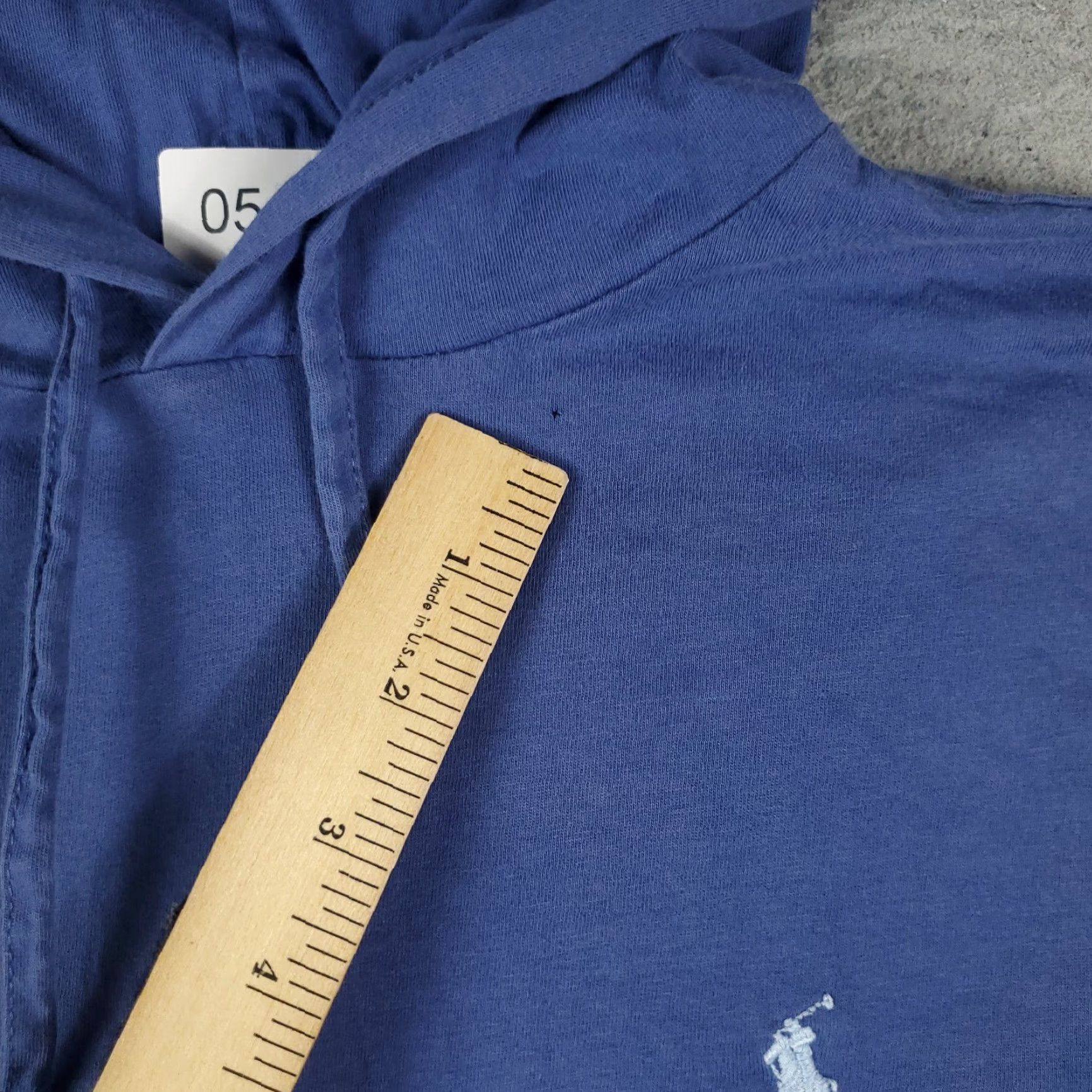 Ralph Lauren Ralph Lauren Shirt Mens M Blue Pony Logo Hooded Long Sleeve Pullover Mock Neck Cotton Woven All Seasons Classic Modern Outdoor Size US M / EU 48-50 / 2 - 6 Thumbnail