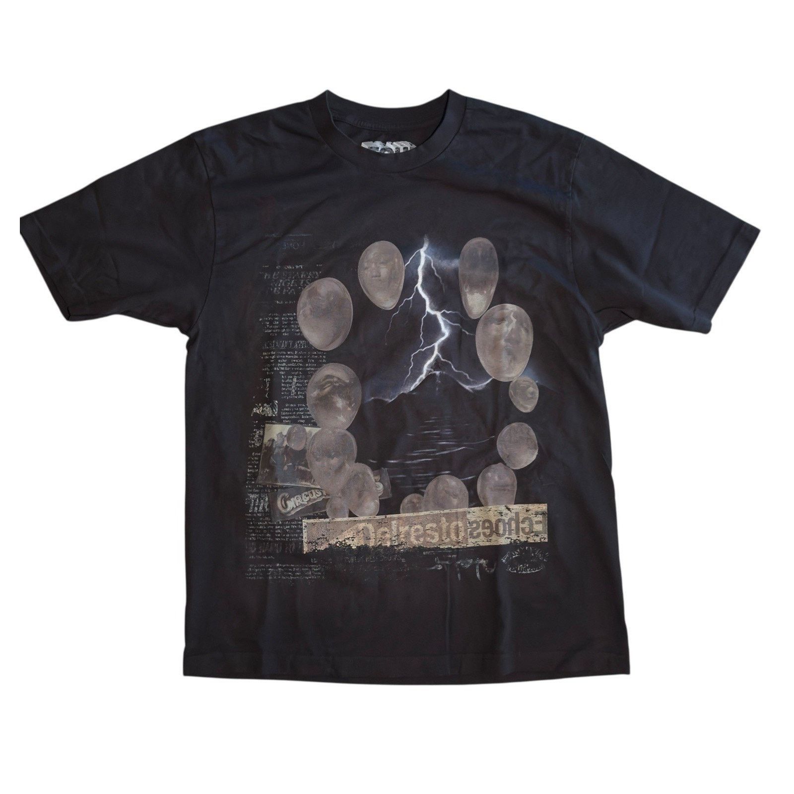 Travis Scott Euro Exclusive Delestro Echos T-shirt Italy Tour Cactus Jack Size US XL / EU 56 / 4 - 1 Thumbnail