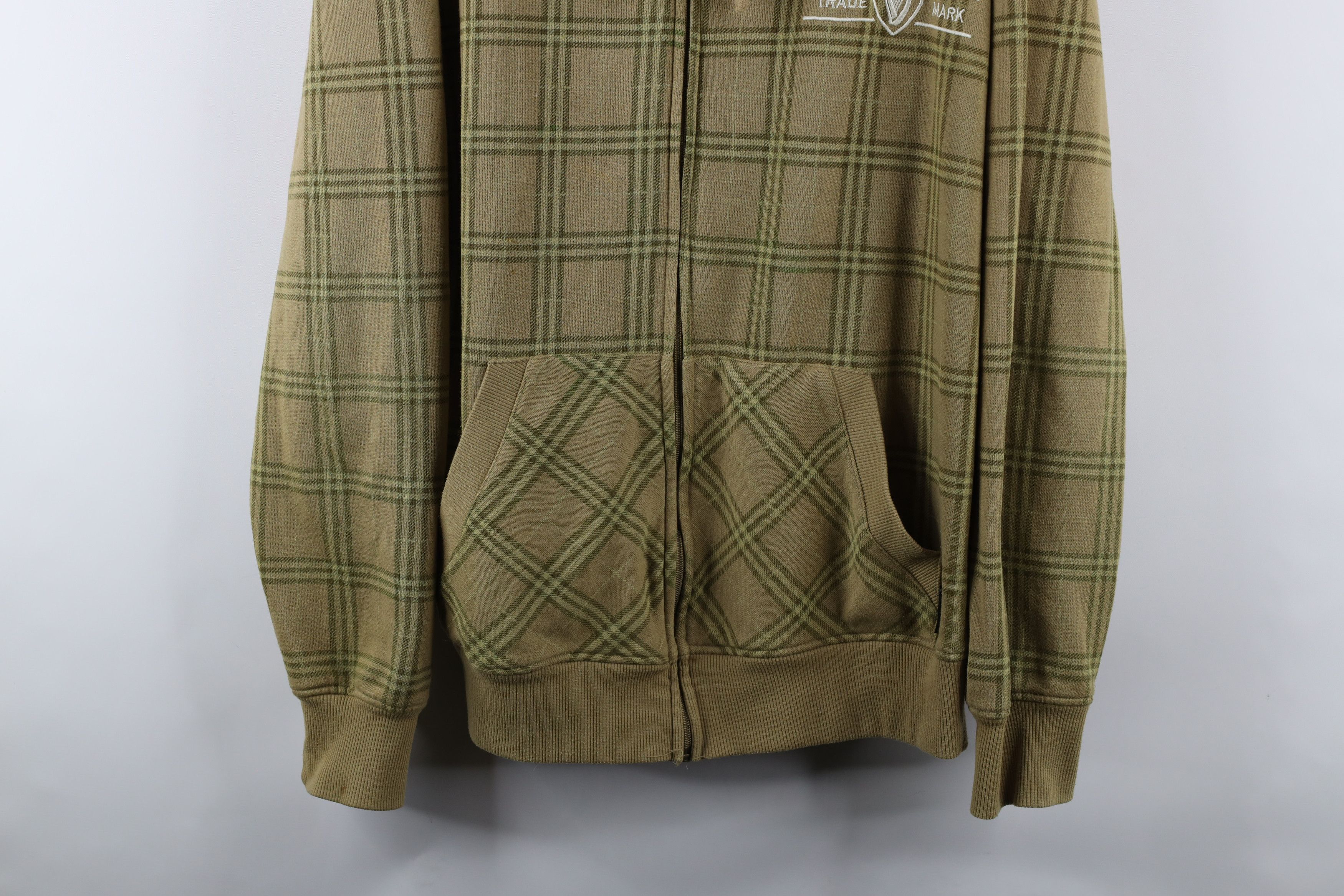 Vintage Vintage Guinness Beer Out Full Zip Hoodie Sweatshirt Plaid Size US L / EU 52-54 / 3 - 3 Thumbnail