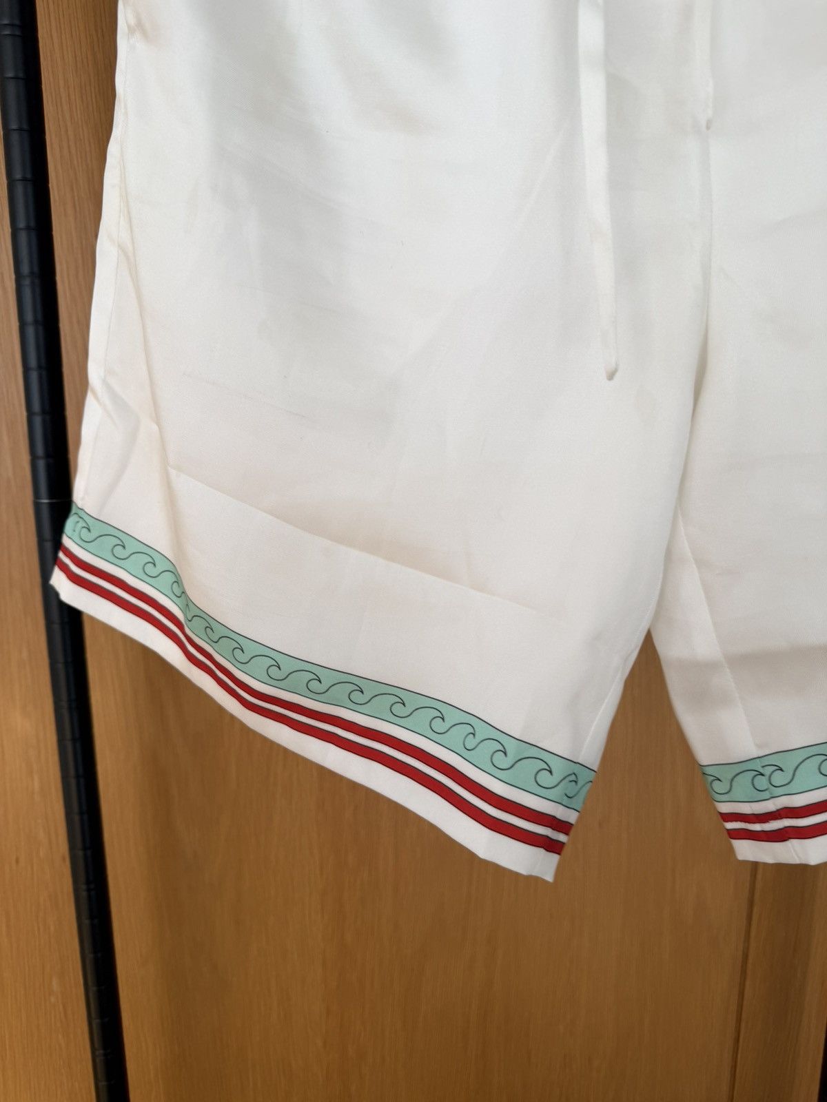 Casablanca Casablanca silk shorts caviar kaspia - size S Size US 30 / EU 46 - 2 Thumbnail