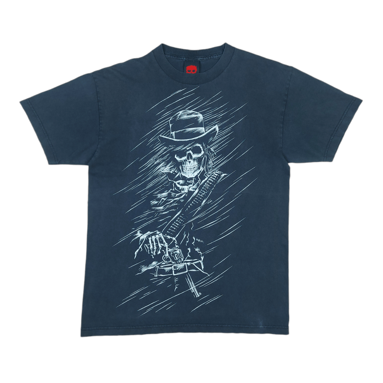 Fallen × Vintage VTG 90s Y2K Zero Skateboards Tommy Sandoval Gunslinger TEE Size US M / EU 48-50 / 2 - 2 Thumbnail