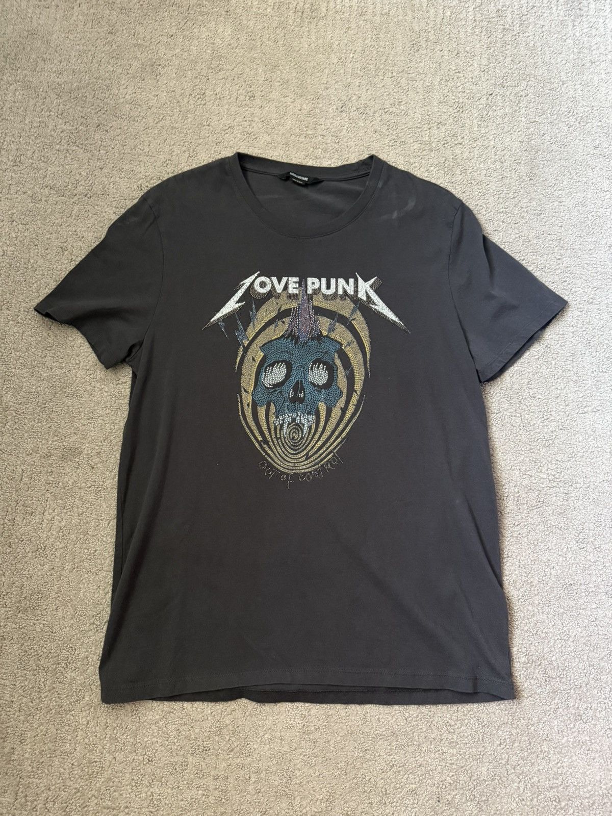 Zadig & Voltaire Love punk vintage Tshirt Size US L / EU 52-54 / 3 - 1 Thumbnail