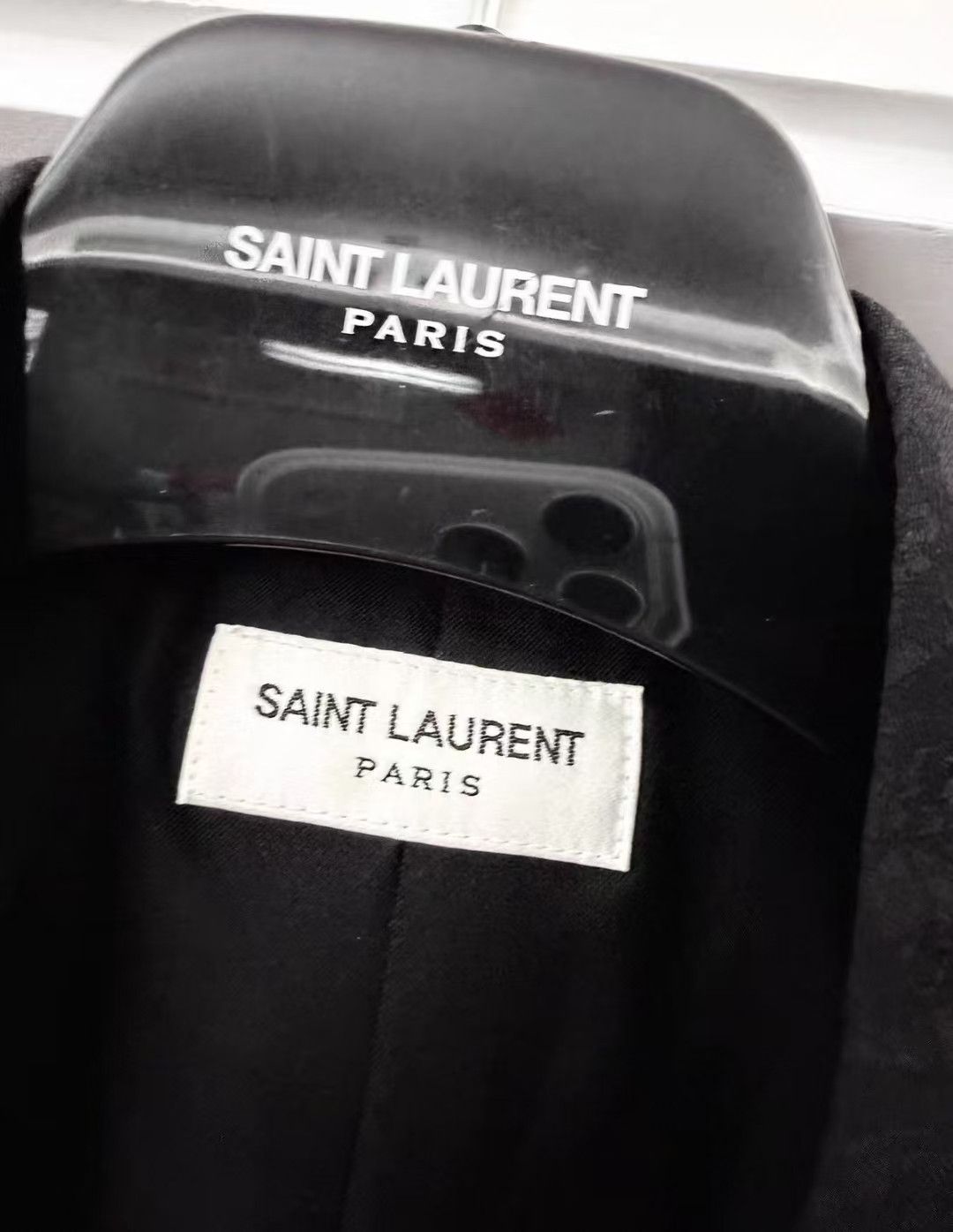 Saint Laurent Paris Saint Laurent jacquard sequin blazer Size 46R - 5 Thumbnail