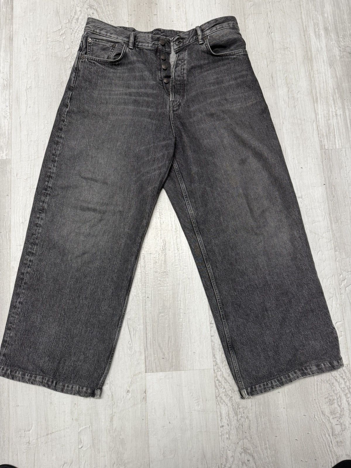 Acne Studios Loose fit jeans - Dark grey | REVERSIBLE