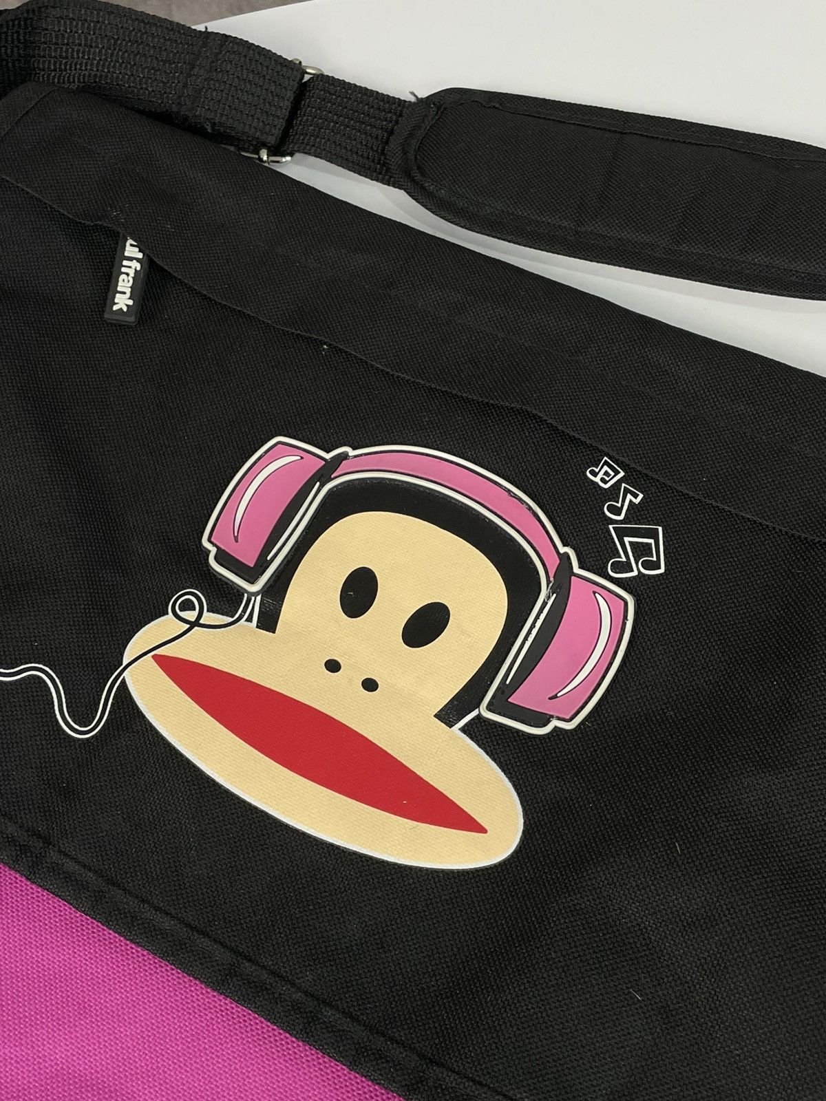 Hysteric Glamour × Japanese Brand × Paul Frank Y2K Paul Frank Monkey Logo Glamour Crossbody Bag Size ONE SIZE - 5 Thumbnail
