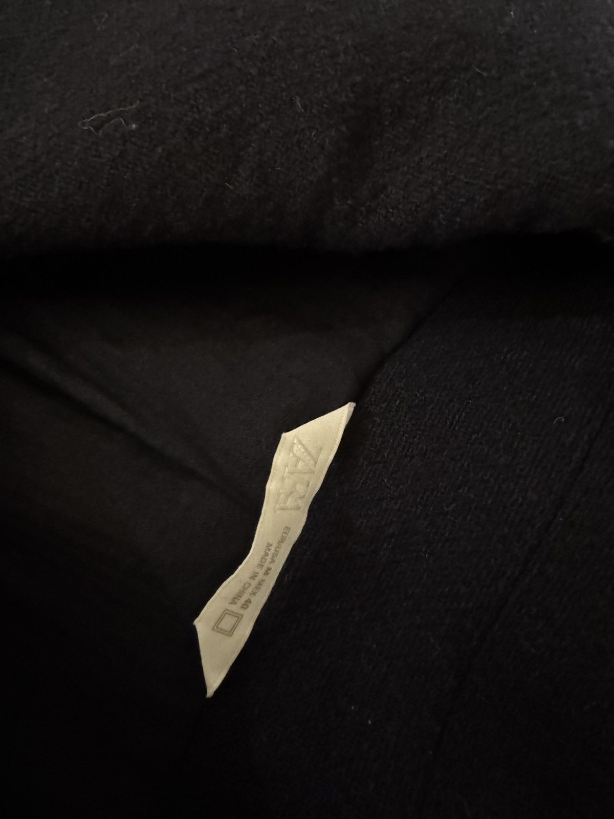 Zara Wool Coat Dark Navy Size US M / EU 48-50 / 2 - 2 Thumbnail