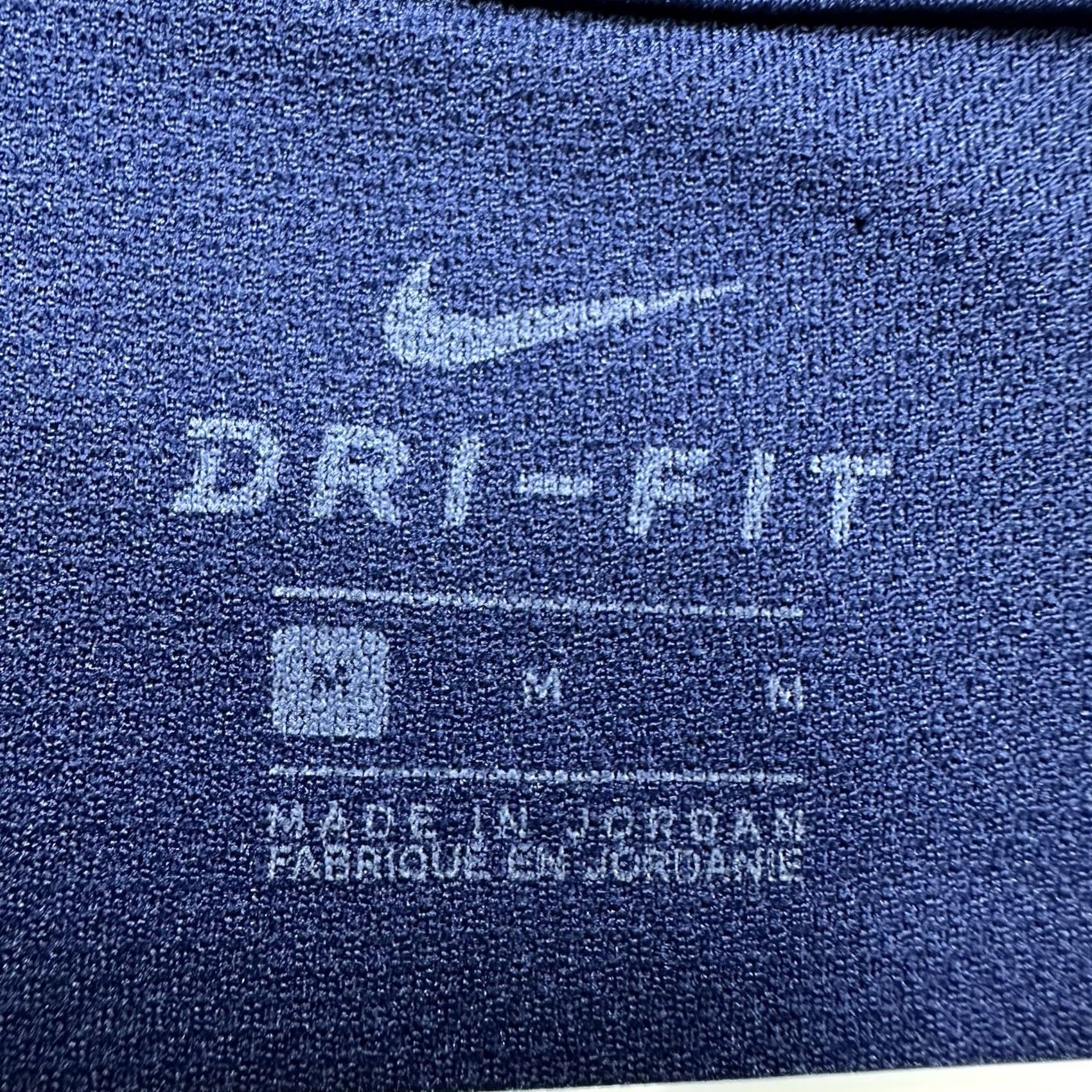 Nike Nike Shirt Men Medium Blue 1/4 Zip Pullover Training Running Breathe AR3716-492 Size US M / EU 48-50 / 2 - 4 Thumbnail
