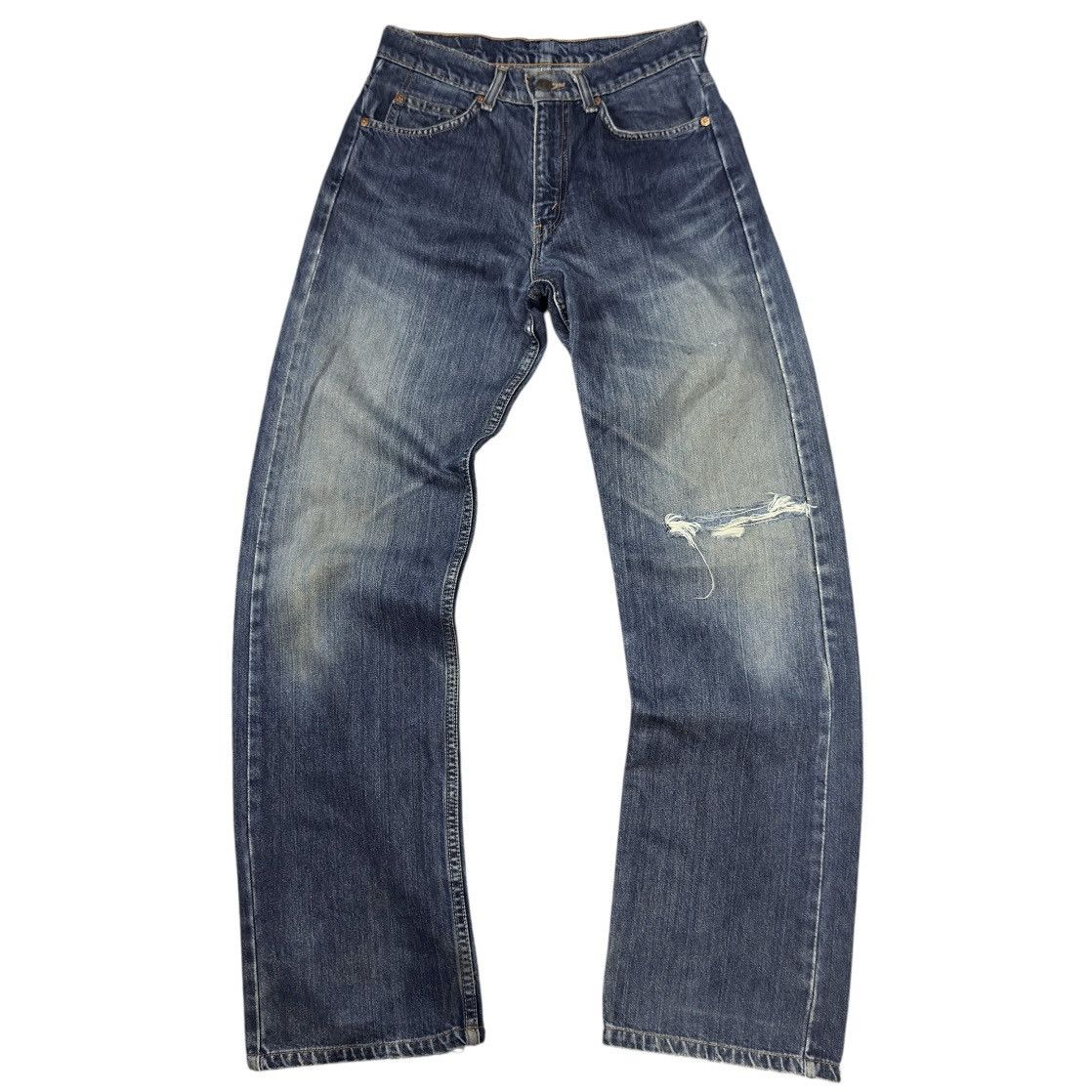 Engineered Garments × Levi's Vintage 90s Levis 612 Orange Tab Distressed Denim Size US 29 - 1 Thumbnail