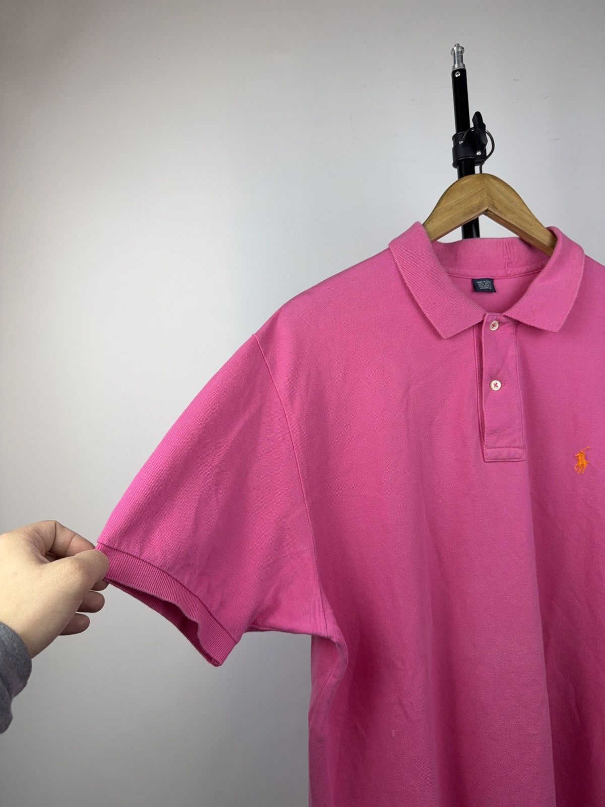 Polo Ralph Lauren Vintage 90s Retro Polo Ralph Lauren Basic Logo Polos Y2K Size US XL / EU 56 / 4 - 5 Thumbnail