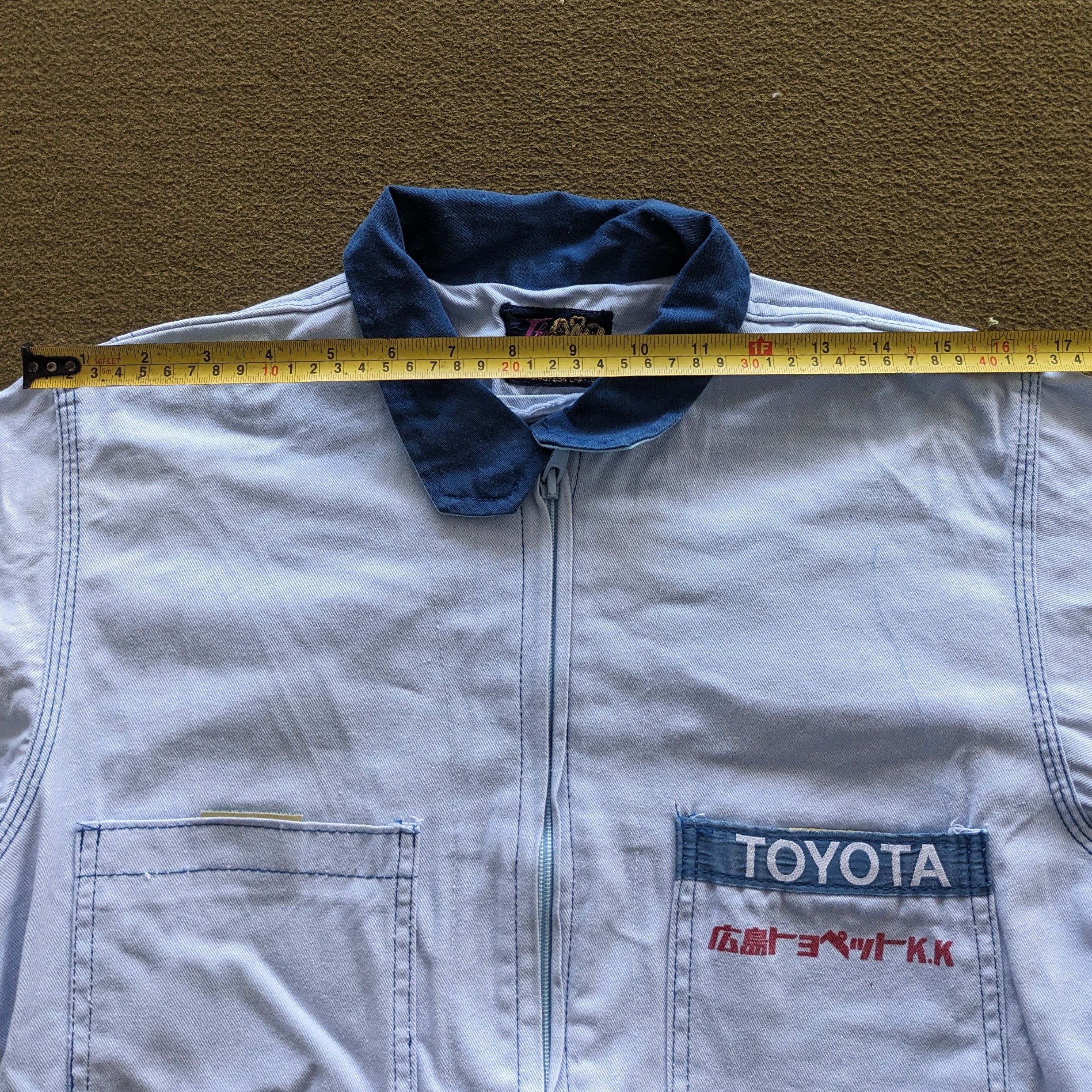 Japanese Brand Vintage TOYOTA Racing Coverall Workwear Jacket Size US S / EU 44-46 / 1 - 7 Thumbnail