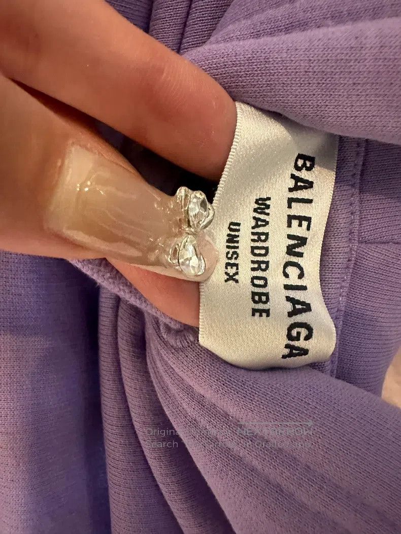 Balenciaga Balenciaga Coke hoodie, purple Size US L / EU 52-54 / 3 - 3 Thumbnail
