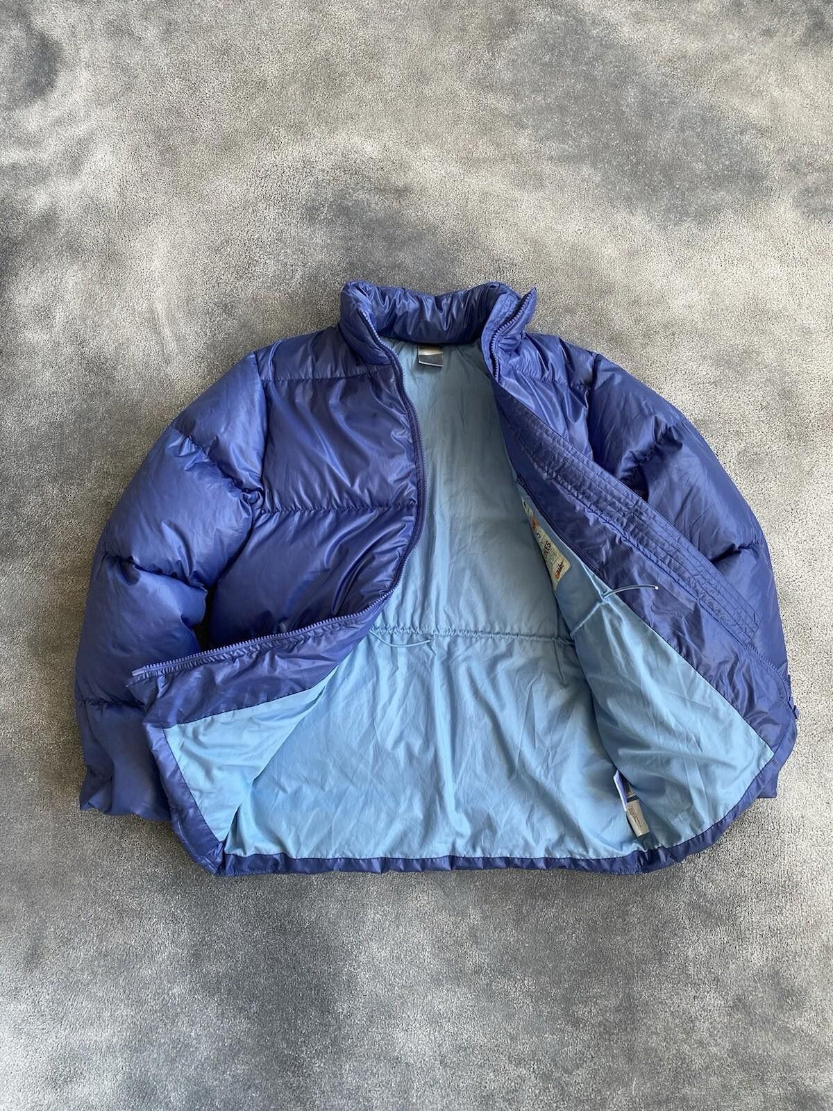 Nike 2000’s Nike “Sky Blue” Down Puffer Jacket Vintage Size M / US 6-8 / IT 42-44 - 8 Thumbnail
