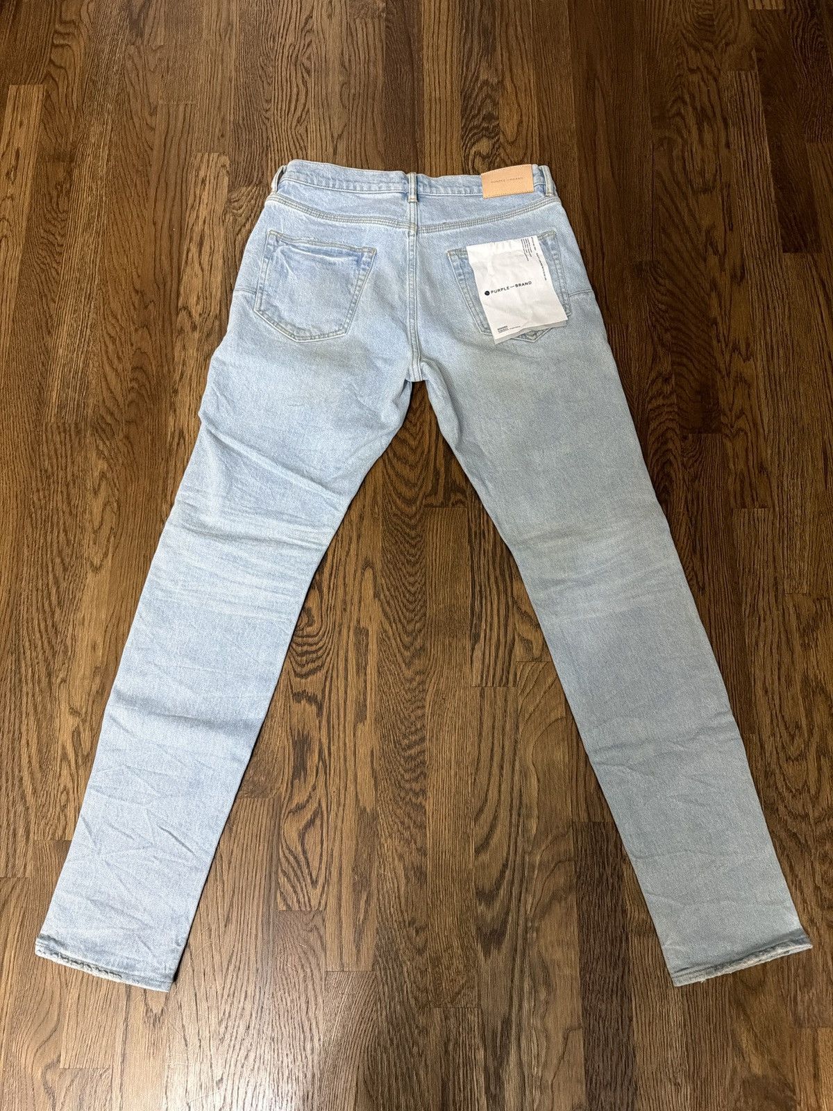 Purple Purple P001 Light Blue Denim Size US 32 / EU 48 - 2 Thumbnail