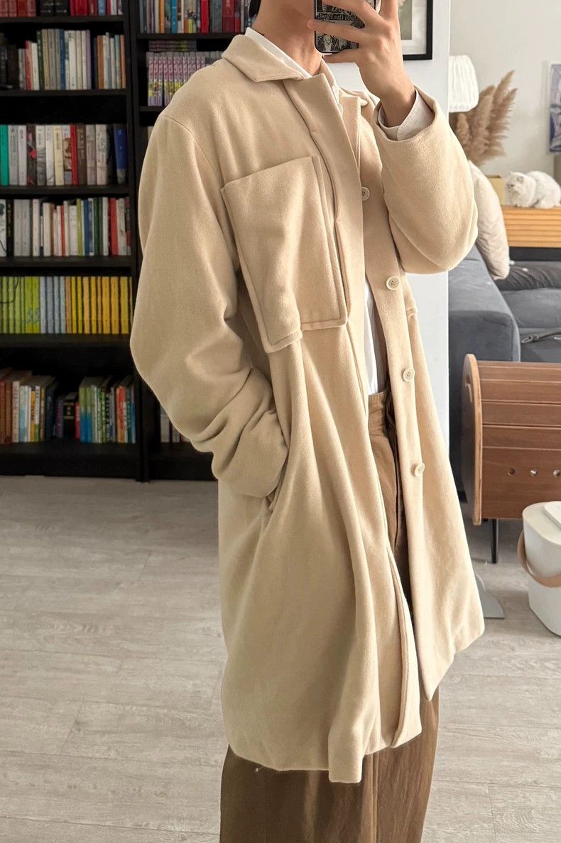 Yohji Yamamoto Yohji Yamamoto 16AW Main Line Show Wool Coat 2503-Nextarrow Size US L / EU 52-54 / 3 - 8 Thumbnail