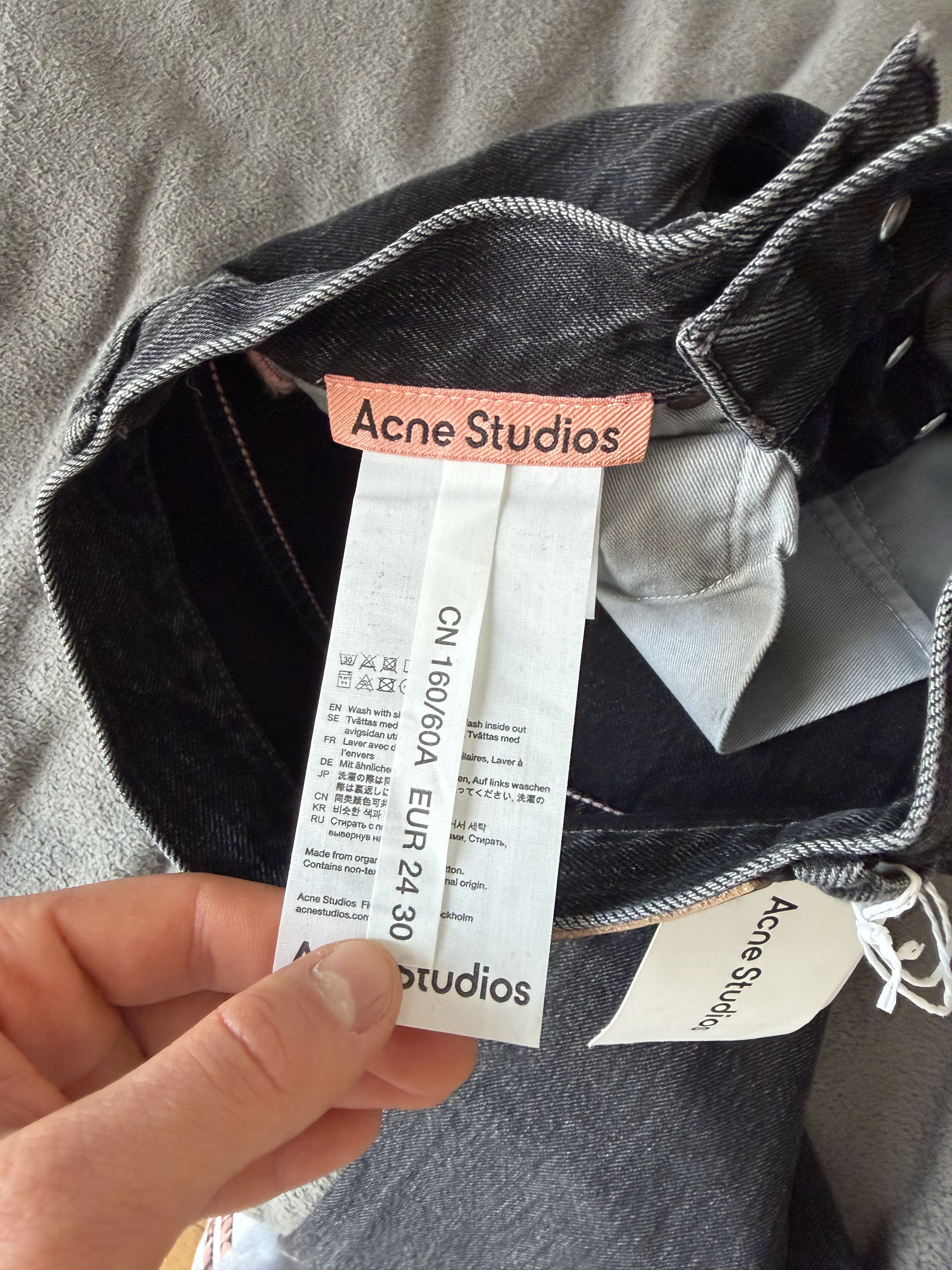 Acne Studios Acne Studios Mece Vintage Black denim pants Size 24" / US 00 / IT 34 - 8 Thumbnail