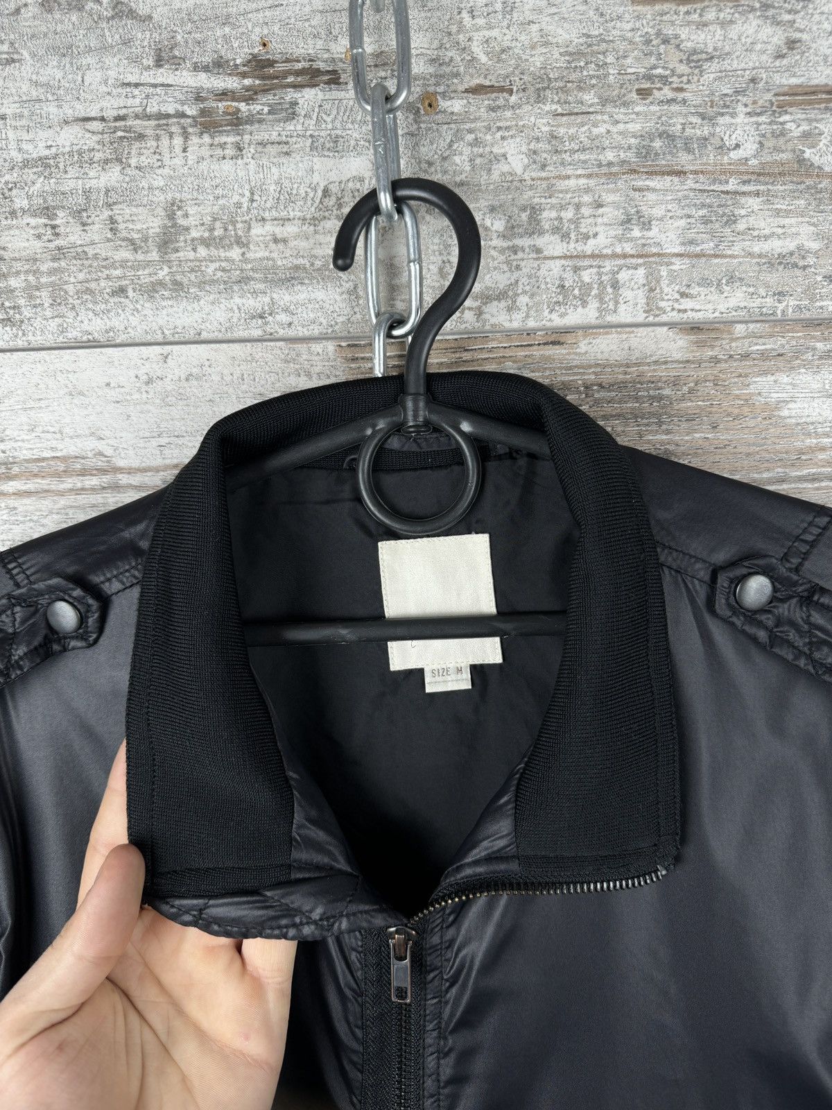 Diesel × Vintage Mens Vintage Diesel black jacket y2k streetwear rare hype Size US M / EU 48-50 / 2 - 5 Thumbnail